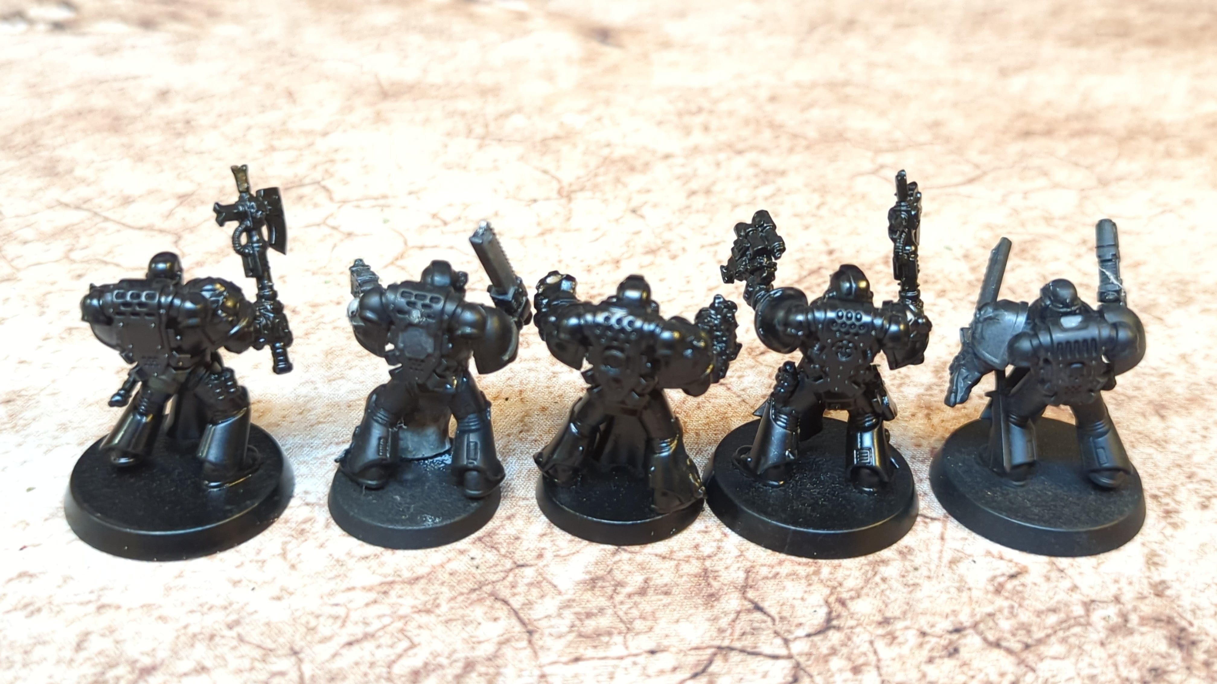 Warhammer 40k Space Marines : Veteran Squad (OOP) x5