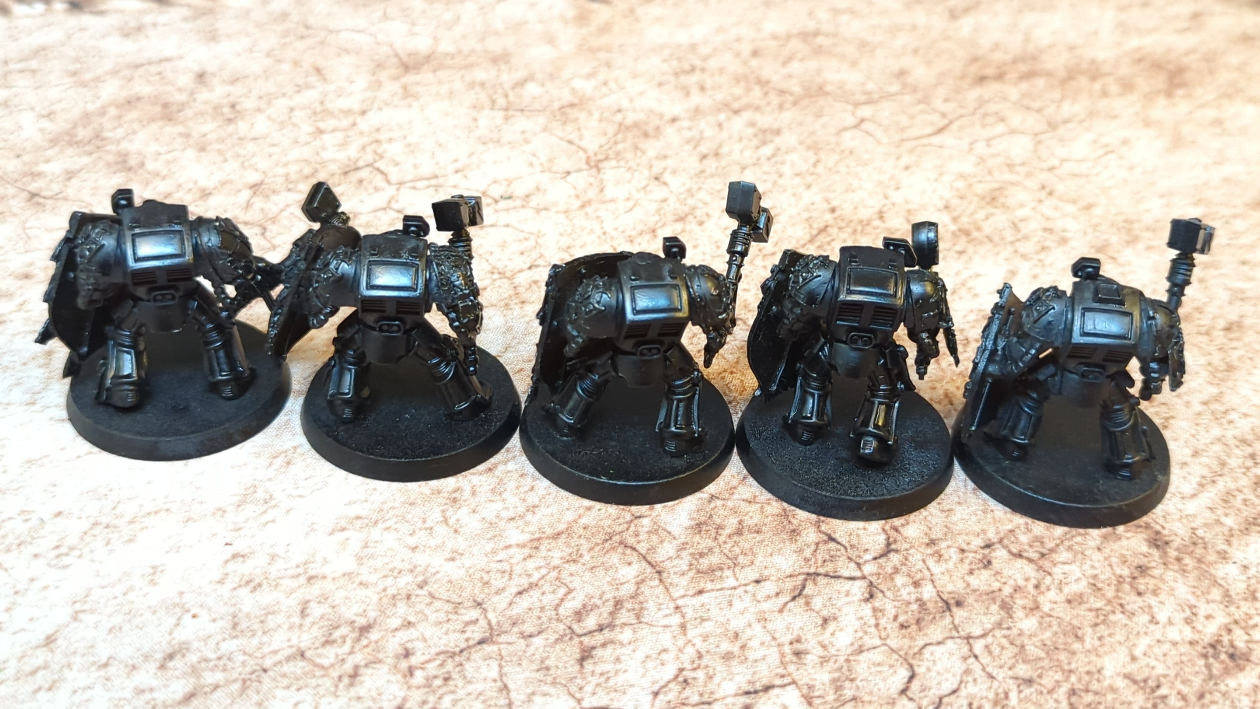 Warhammer 40k Space Marines Terminator Assault Squad (OOP) x5
