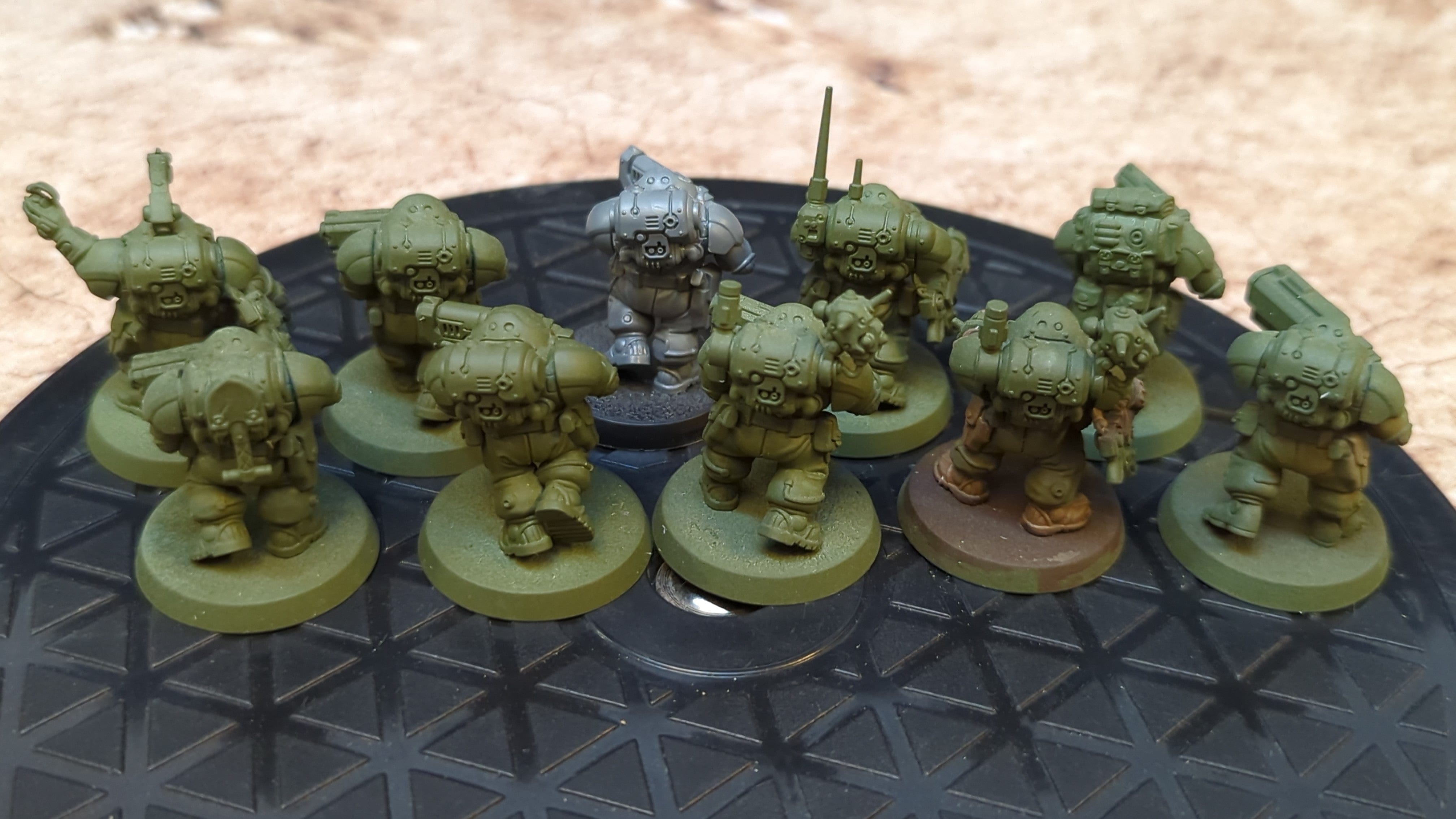 Warhammer 40k Leagues of Votann Heartkyn Warriors x10