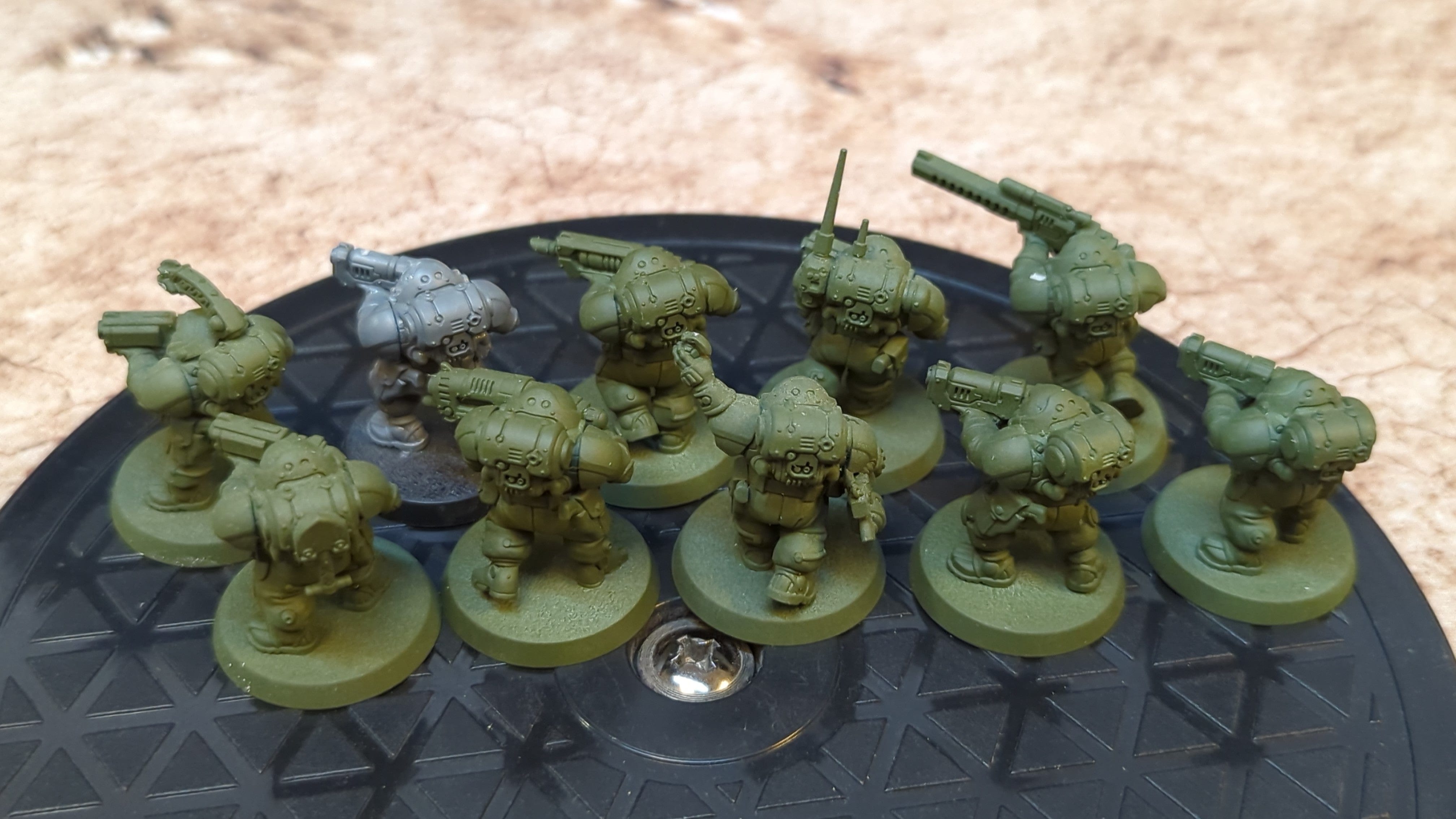 Warhammer 40k Leagues of Votann Heartkyn Warriors x10