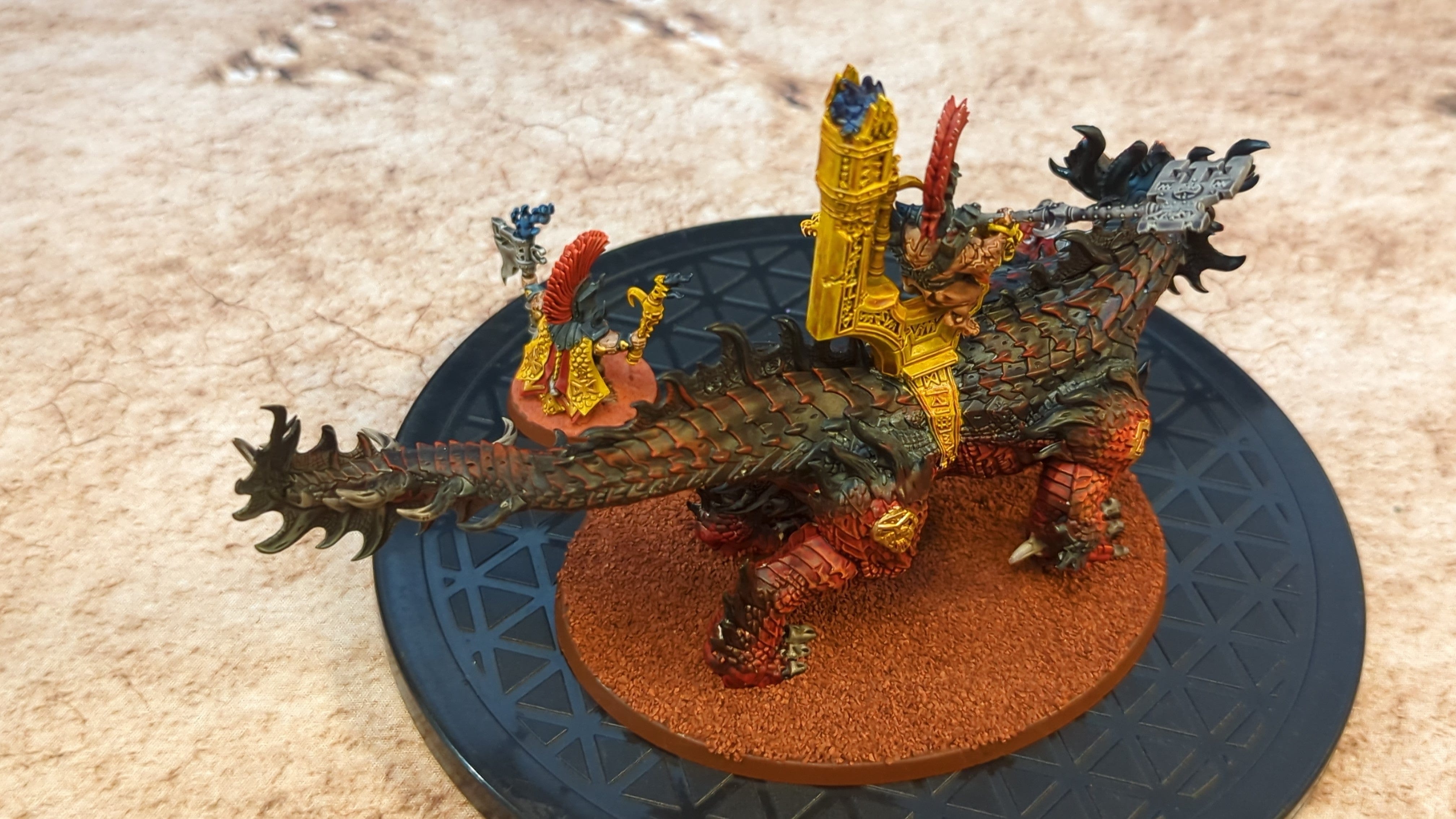 Age of Sigmar Fyreslayers Runefather x1 Painted