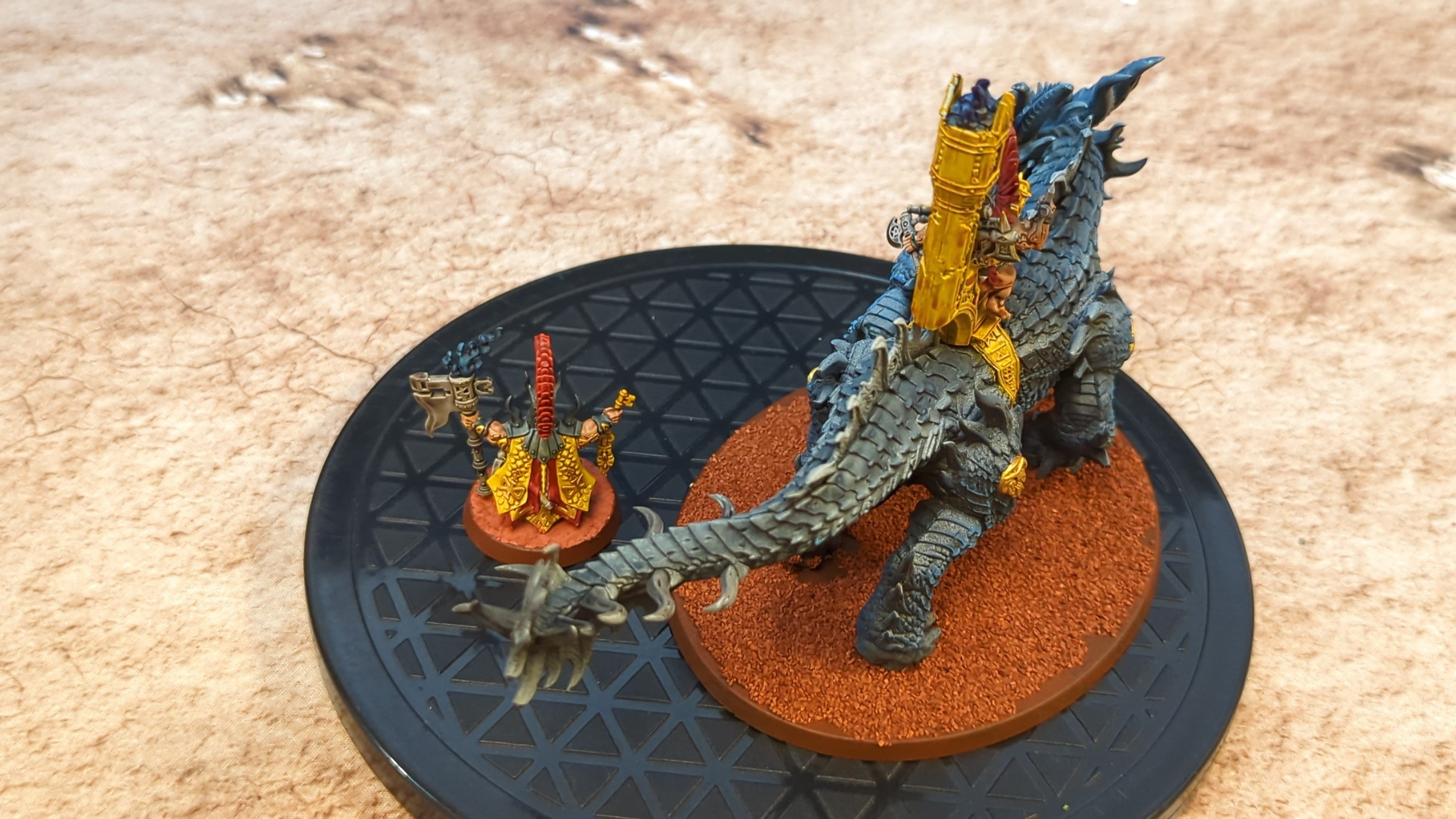 Age of Sigmar Fyreslayers Runeson x1 Painted