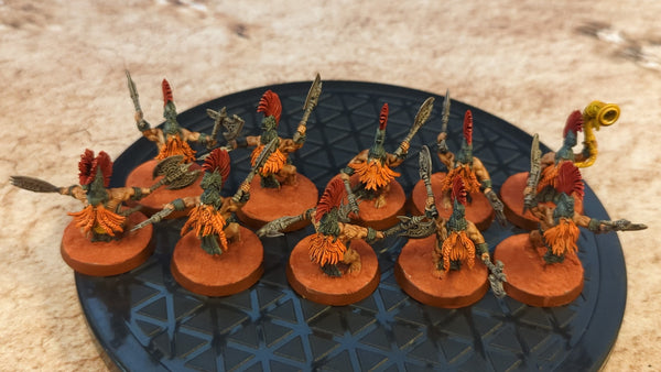 Age of Sigmar Fyreslayers Vulkite Berzerkers x10 Painted