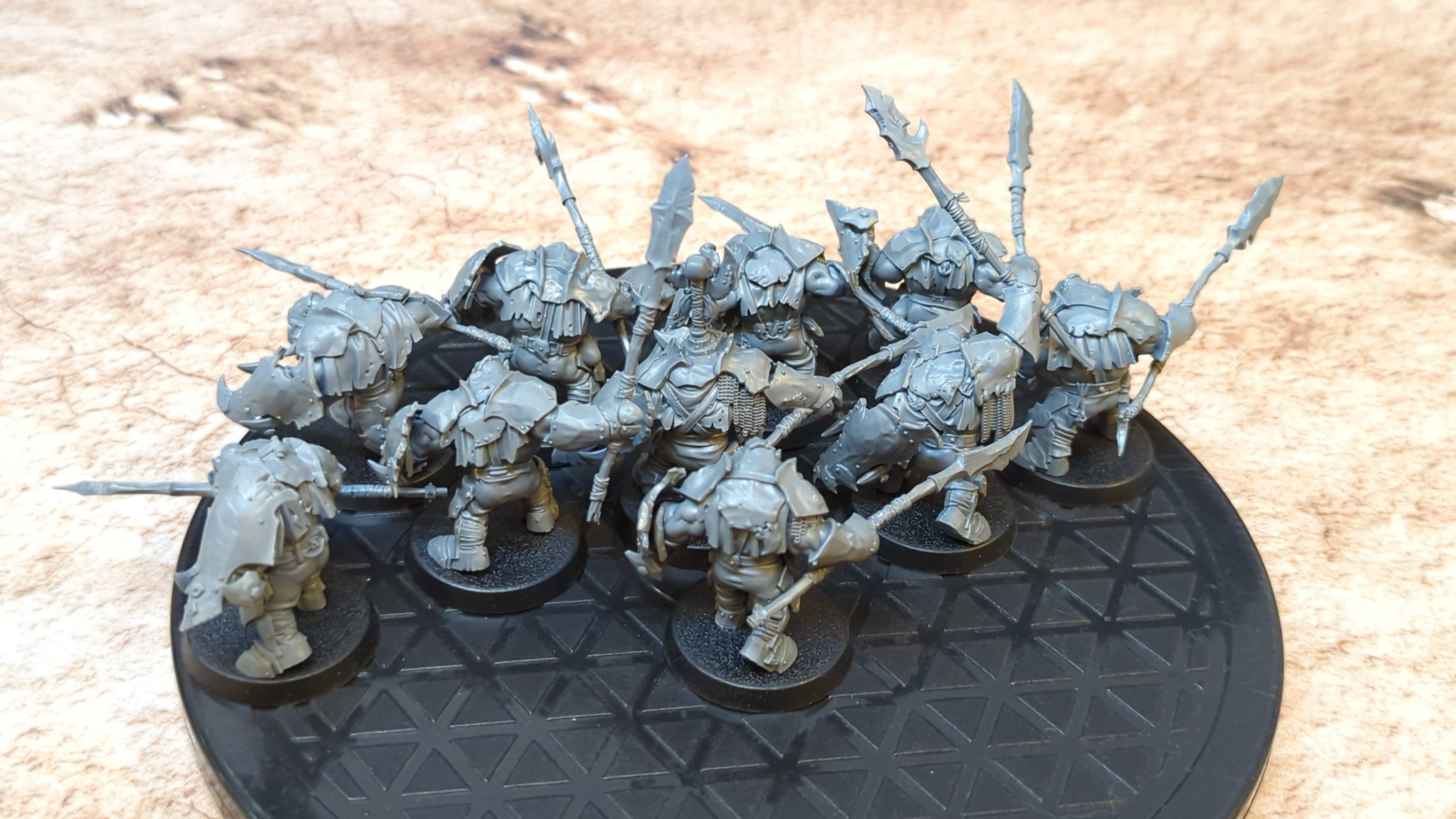 Age of Sigmar Orruk Warclans Orruk Ardboyz x10