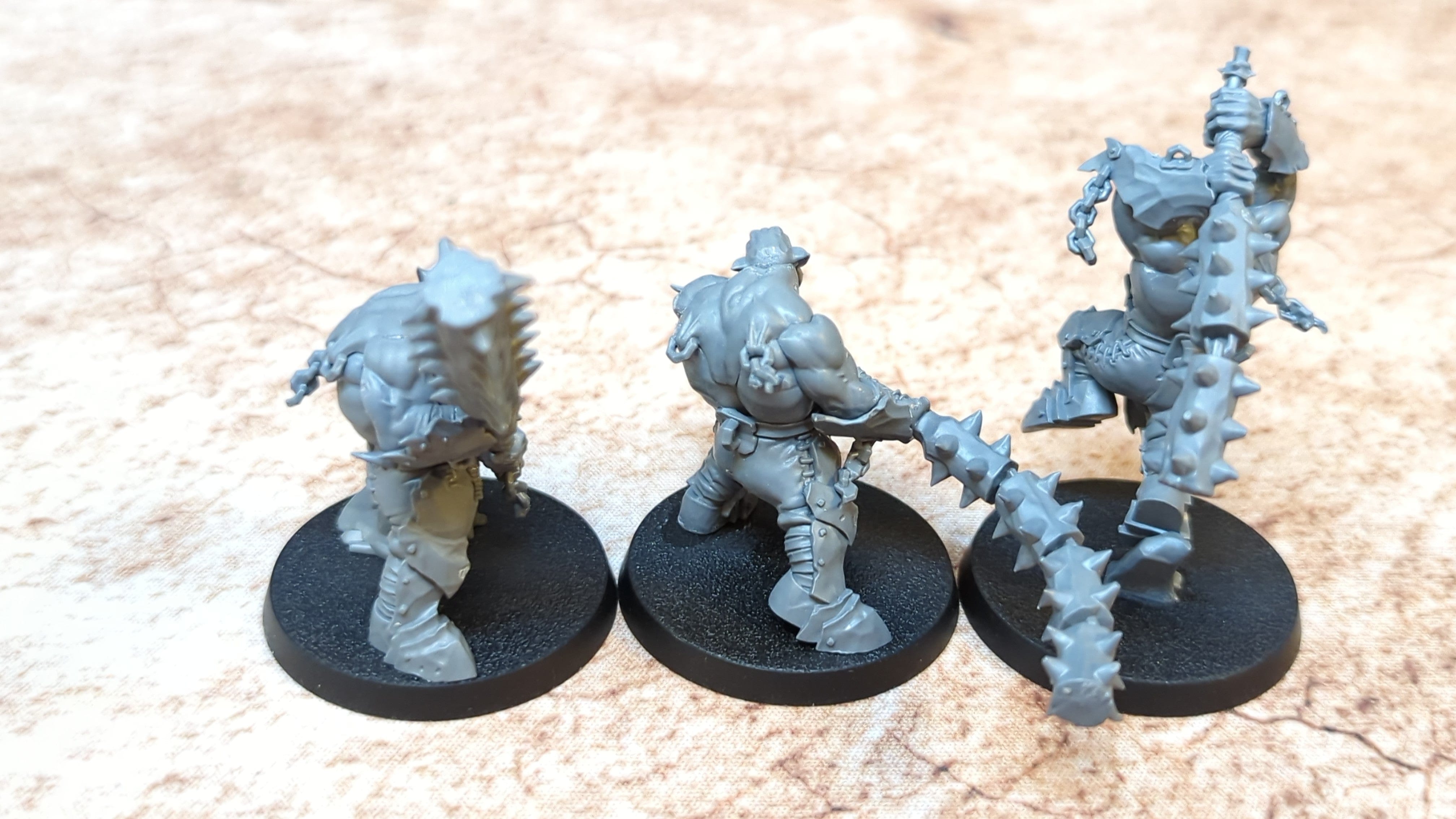 Age of Sigmar Orruk Warclans Brute Ragerz x3