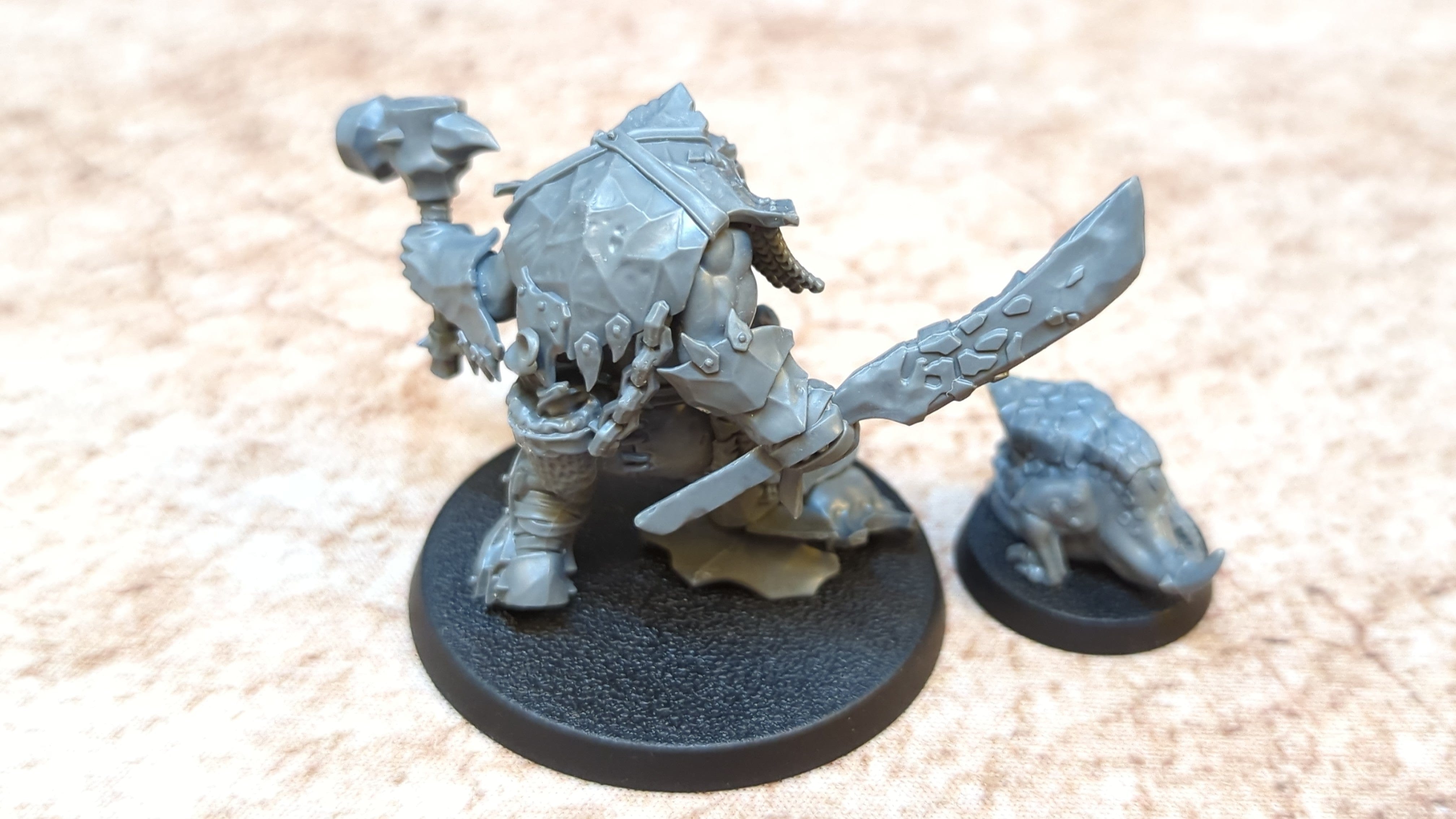 Age of Sigmar Orruk Warclans Zoggrok Anvilsmasha x2