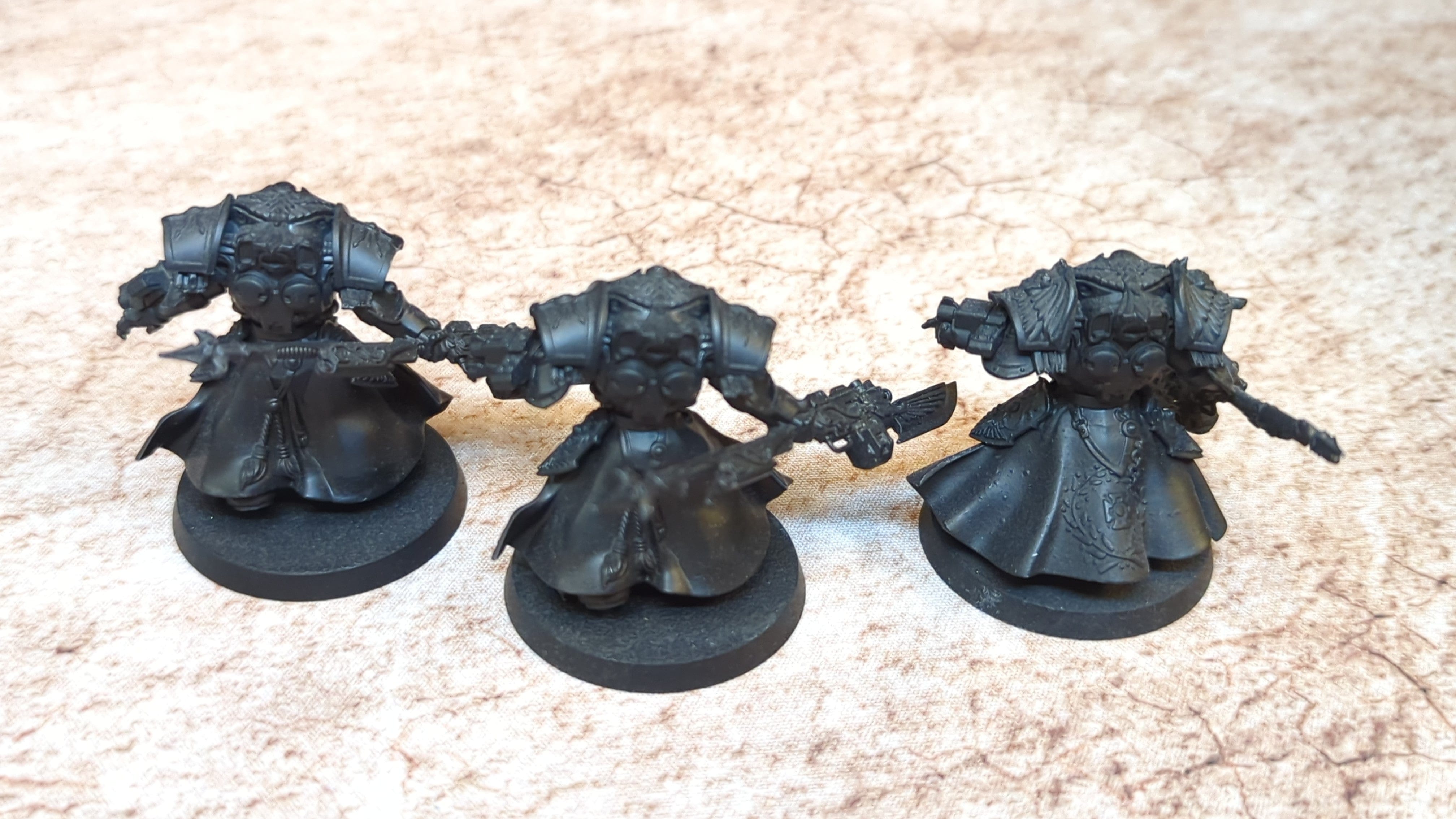 Warhammer 40k Adeptus Custodes Allarus Custodian x3