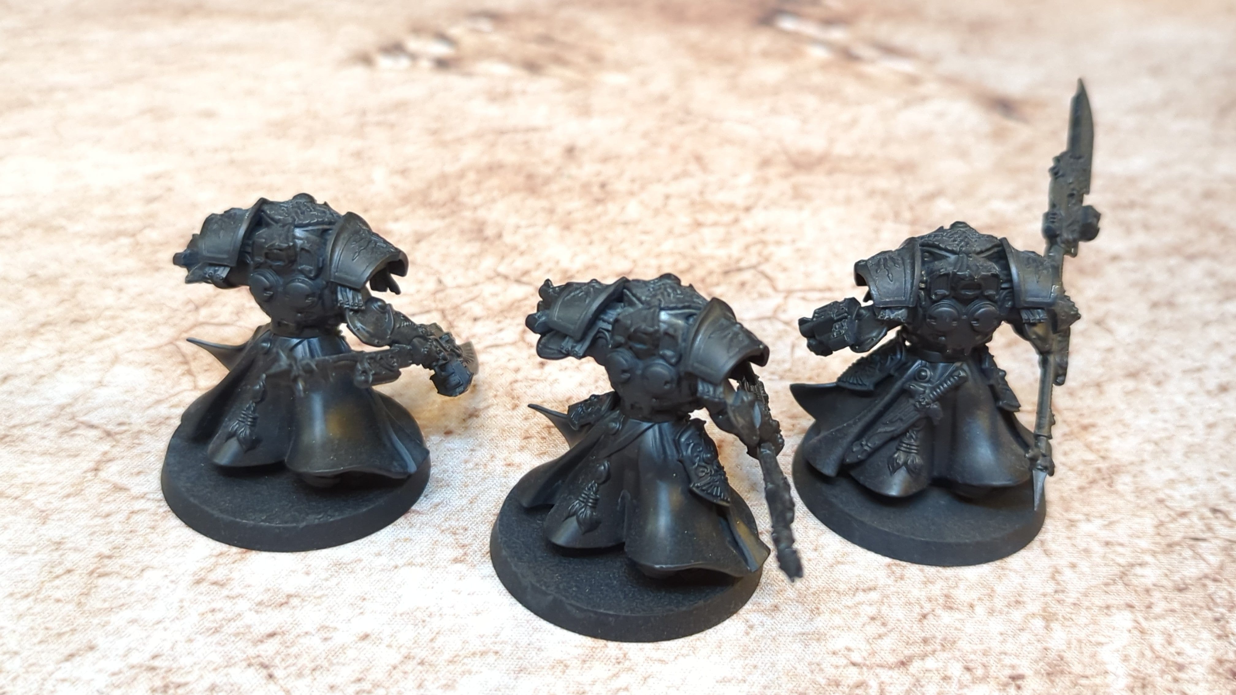 Warhammer 40k Adeptus Custodes Allarus Custodian x3