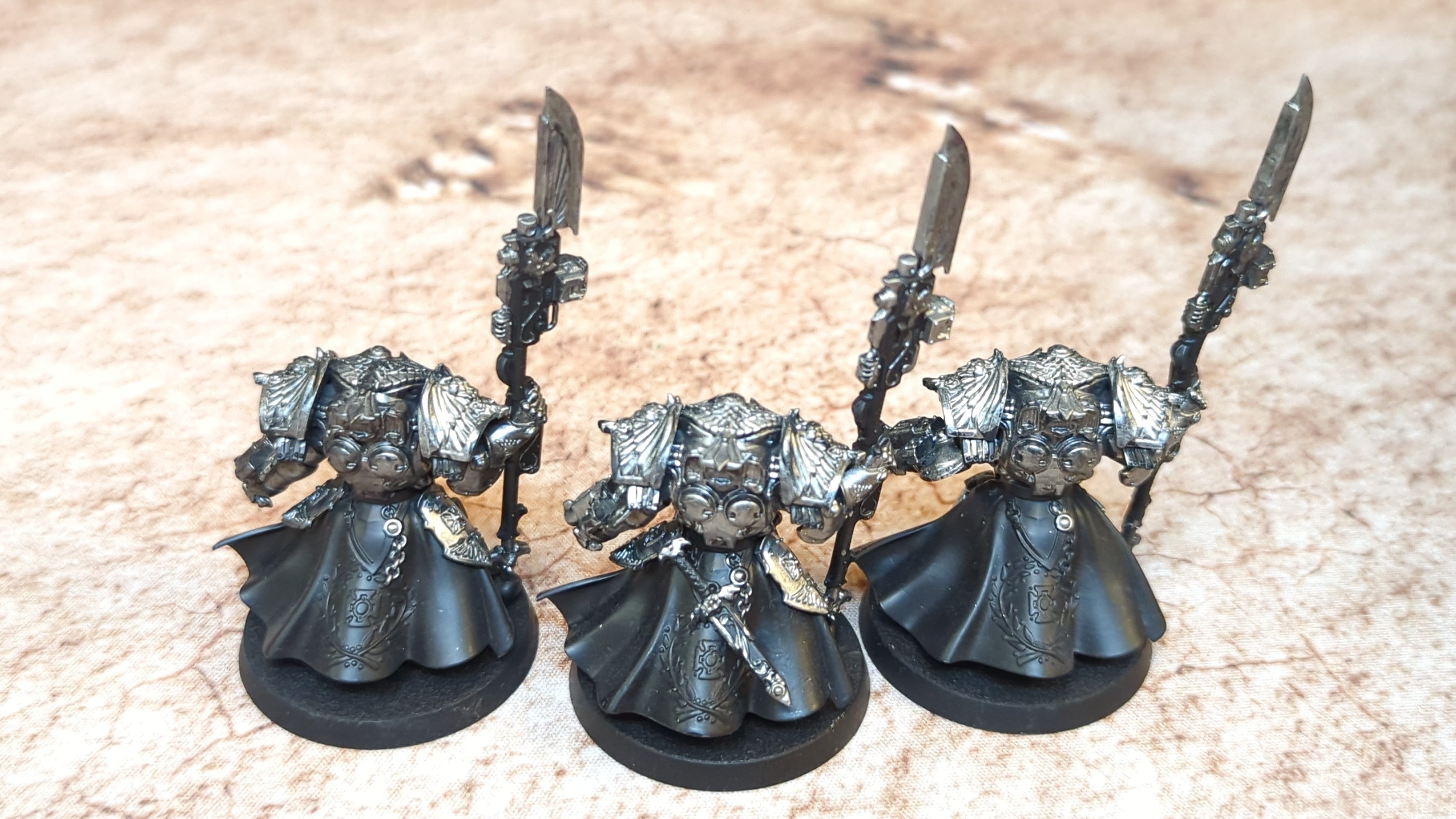 Warhammer 40k Adeptus Custodes Allarus Custodian x3
