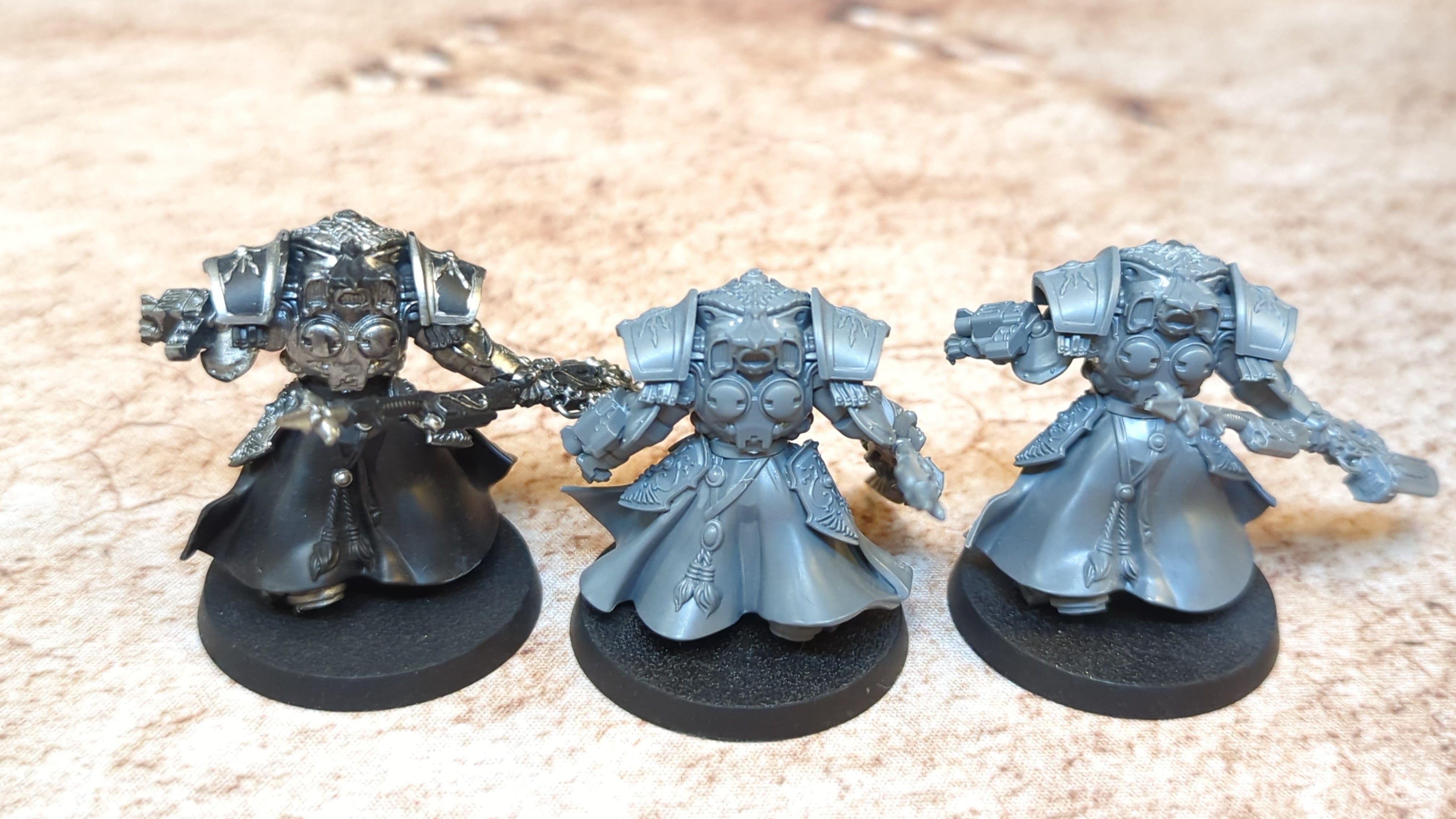 Warhammer 40k Adeptus Custodes Allarus Custodian x3