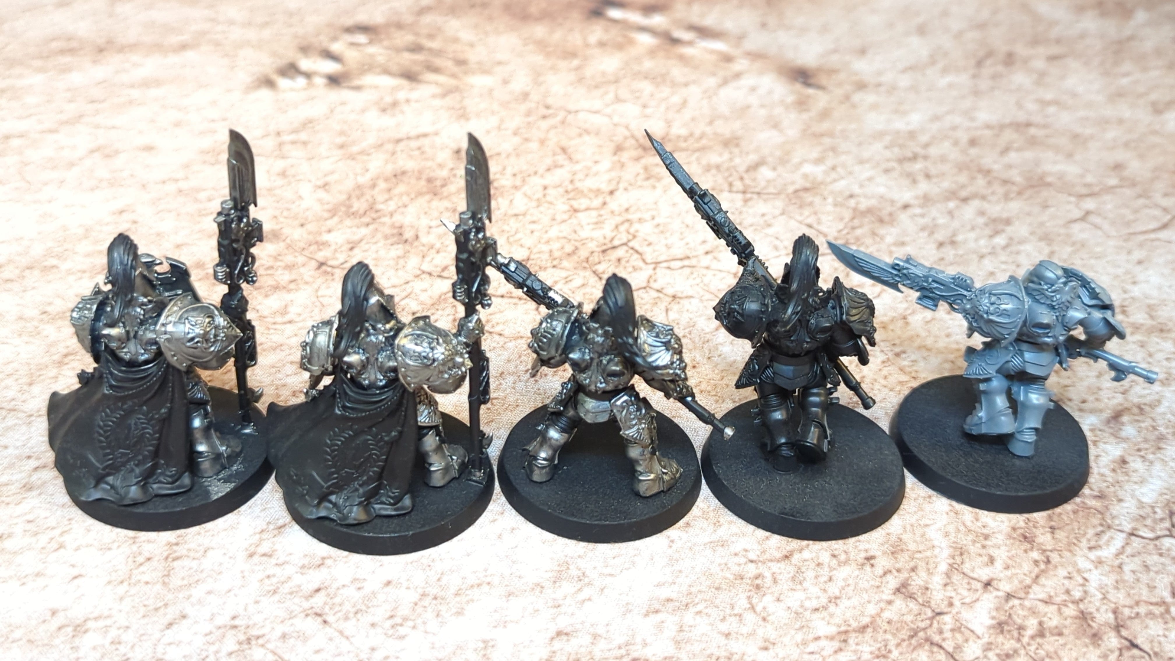 Warhammer 40k Adeptus Custodes Custodian Guard x5