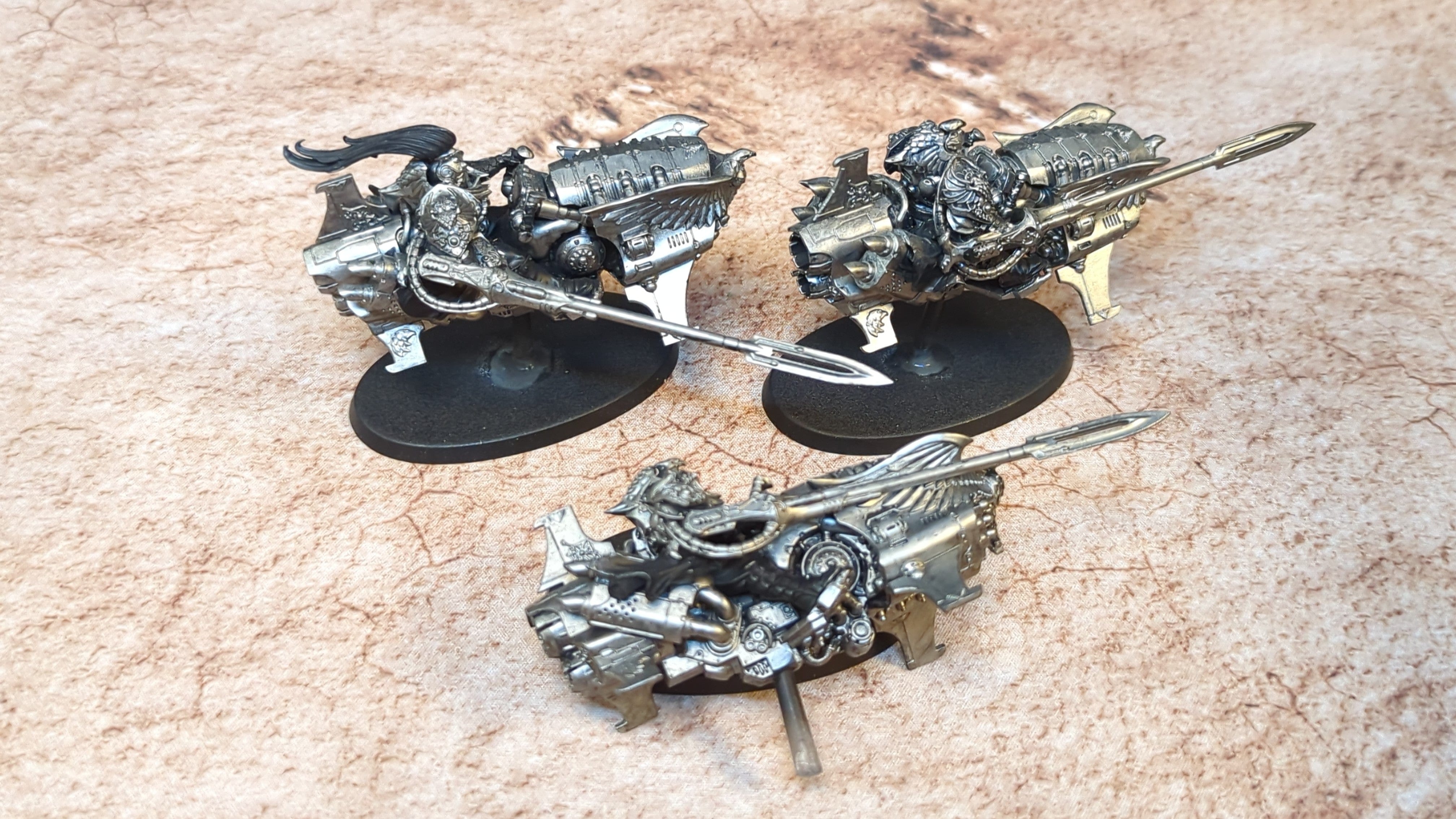 Warhammer 40k Adeptus Custodes Vertus Praetors x3