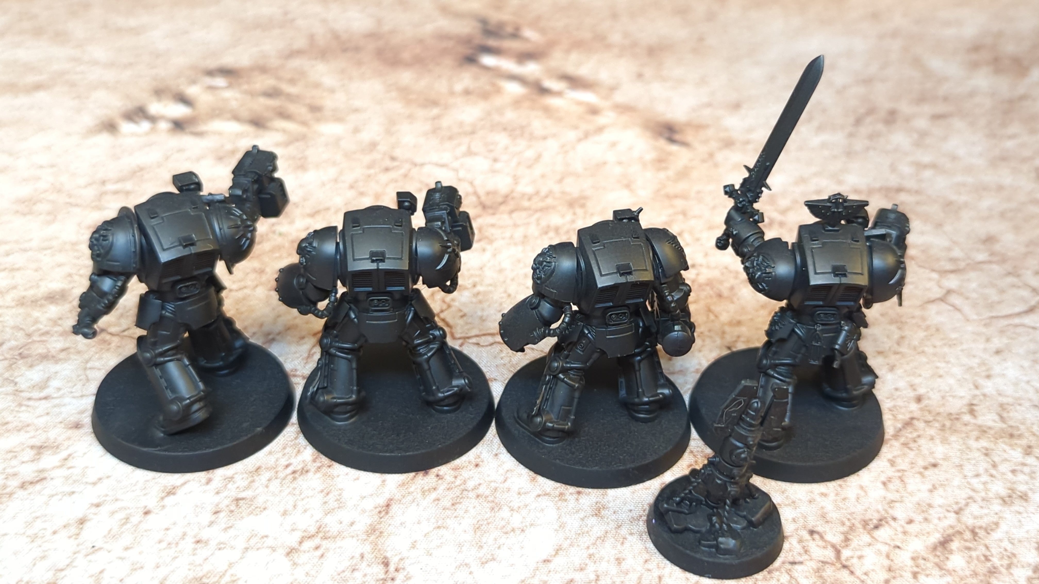 Warhammer 40k Dark Angels Terminators x4