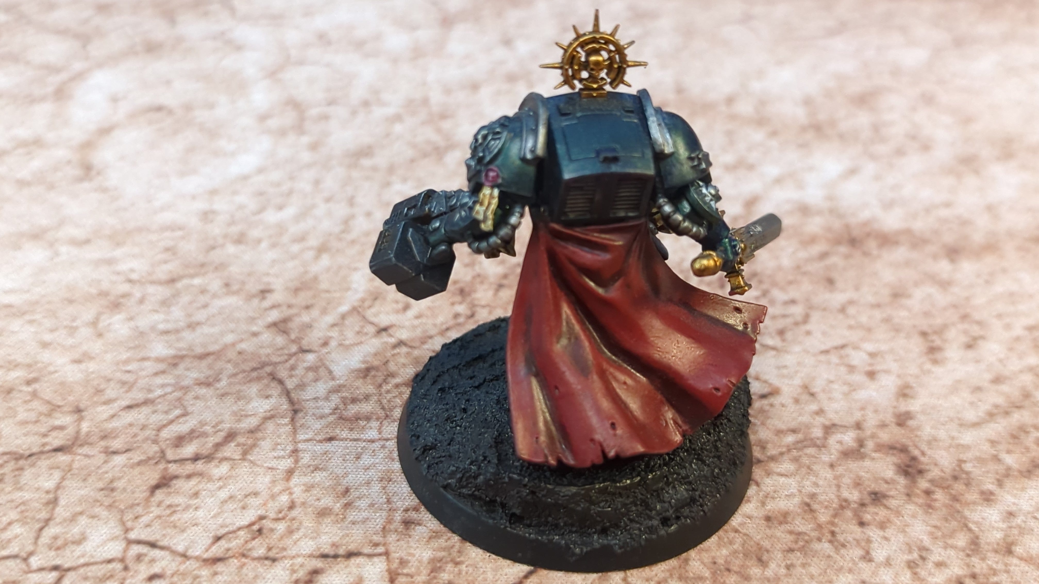 Warhammer 40k Space Marine Captain in Terminator Armour x1 Painted