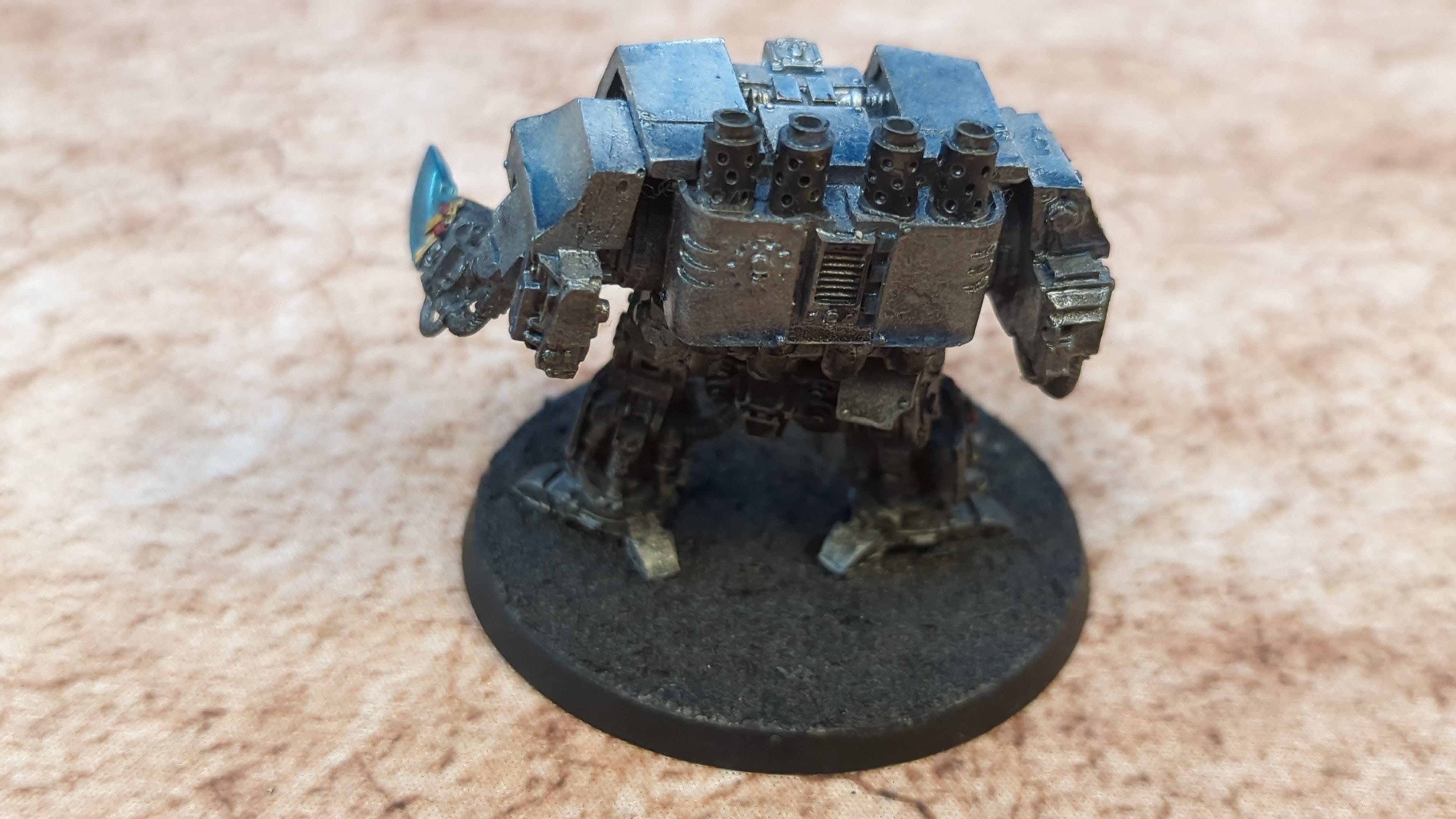 Warhammer 40k Space Marine Librarian Dreadnought x1 OOP Painted