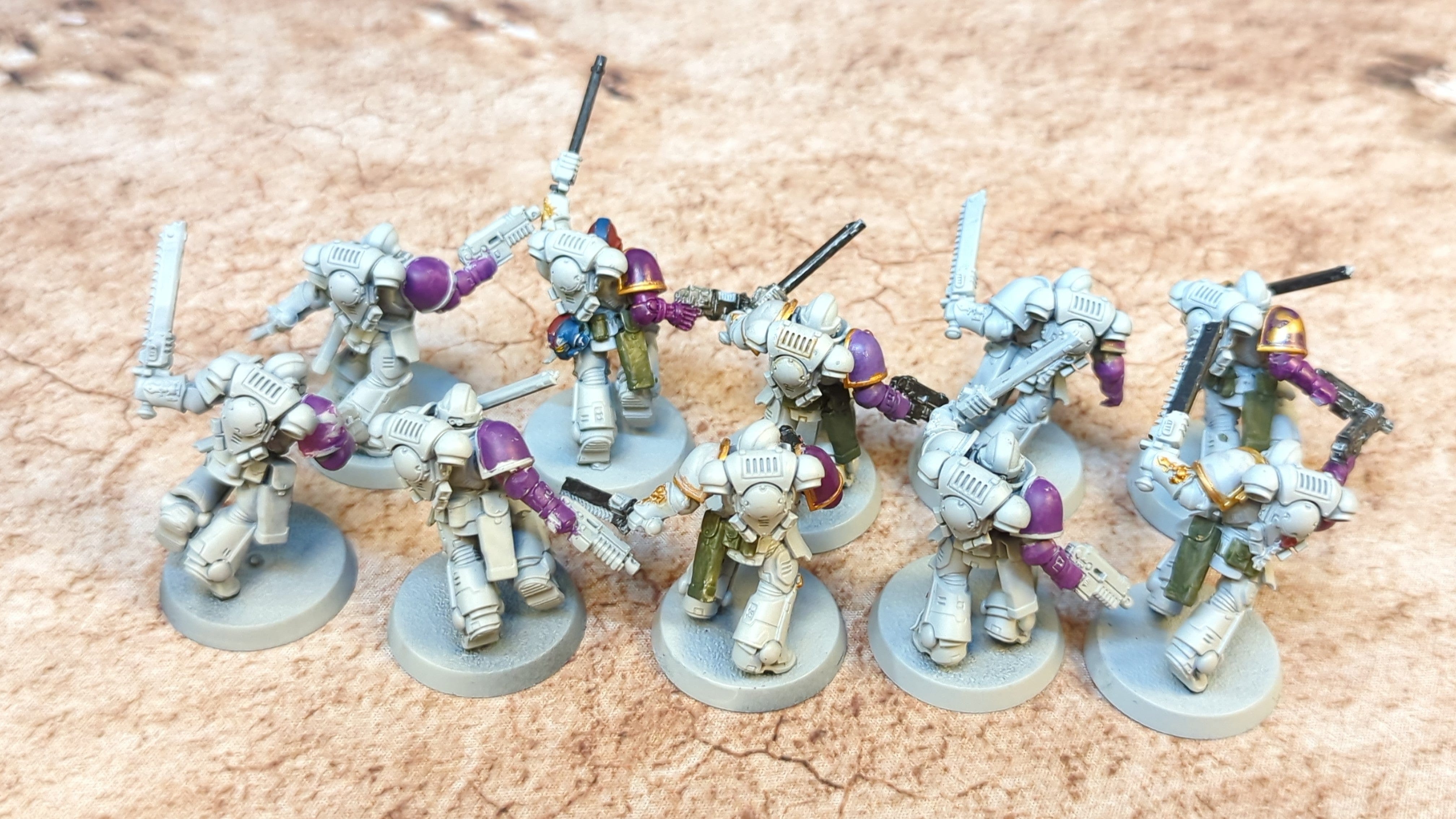 Warhammer 40k Space Marines Assault Intercessors x10