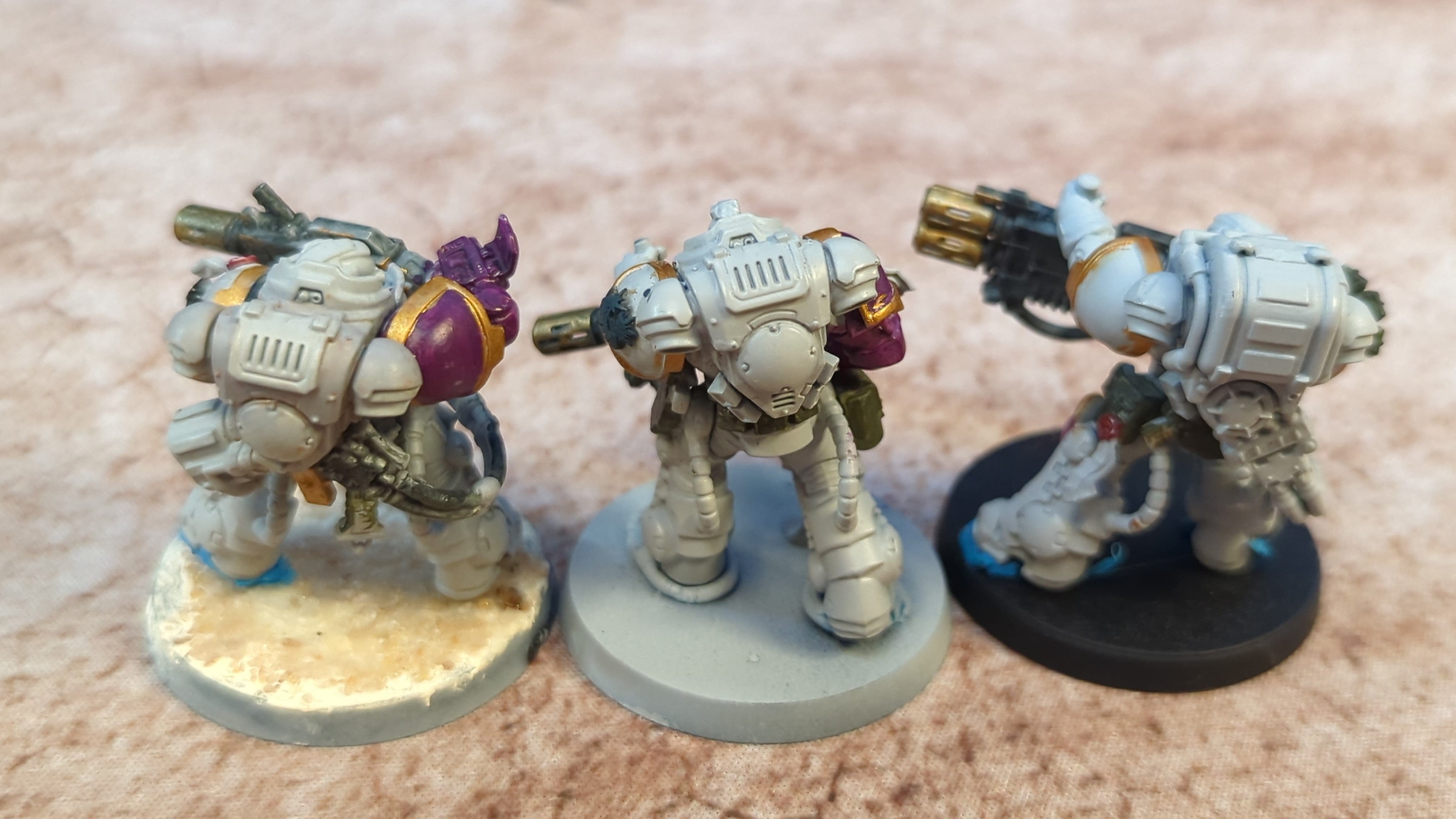 Warhammer 40k Space Marines Primaris Eradicators x3