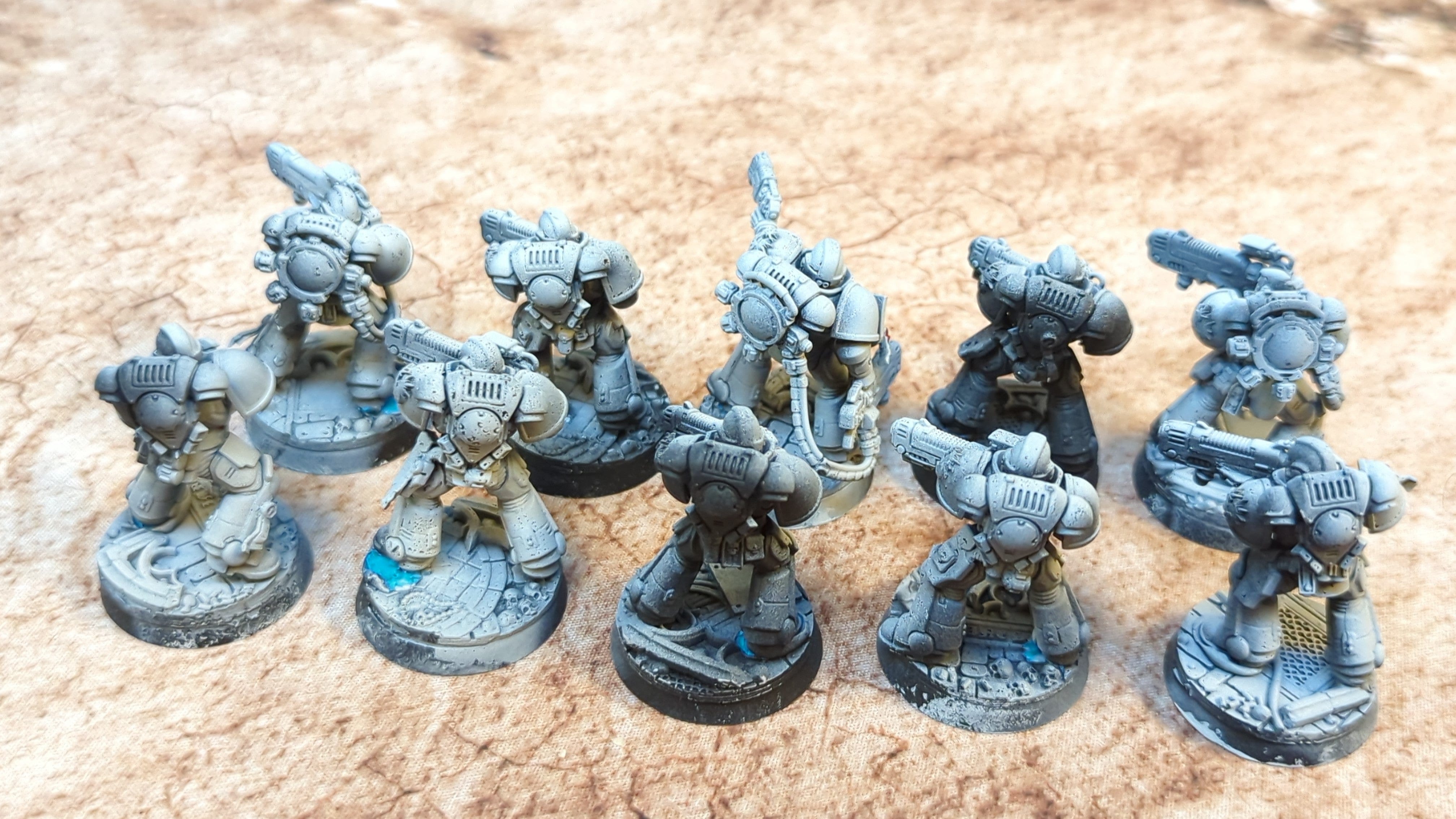 Warhammer 40k Space Marines Primaris Hellblasters x10