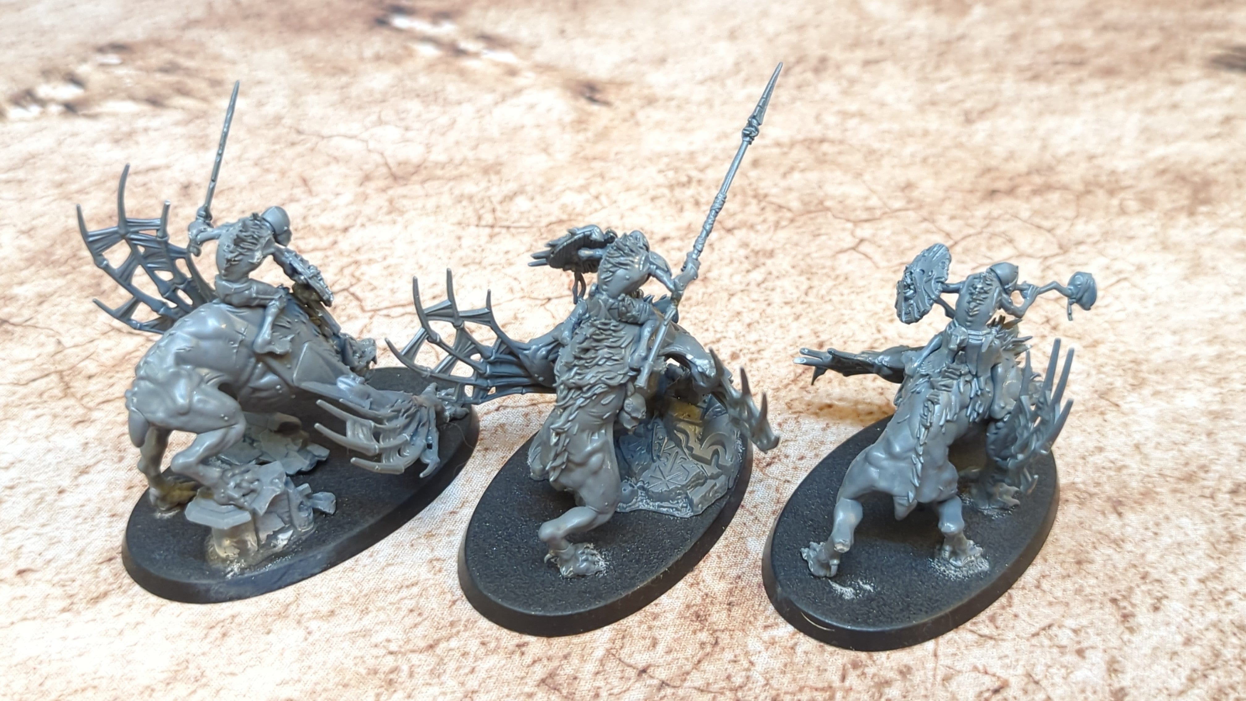 Age of Sigmar Flesh-Eater Courts Morbheg Knights x3
