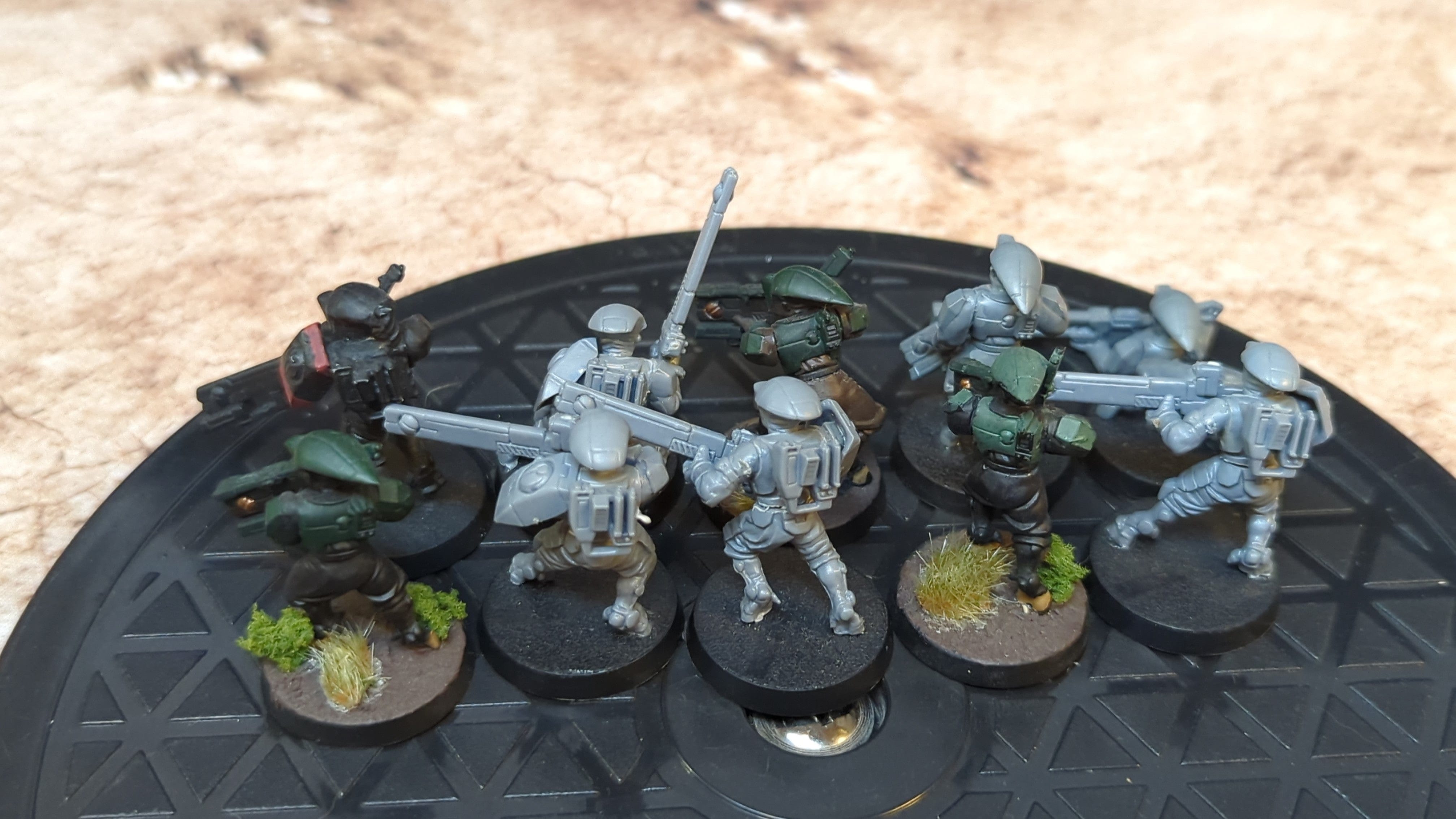 Warhammer 40k T'au Empire Fire Warriors / Breachers x10