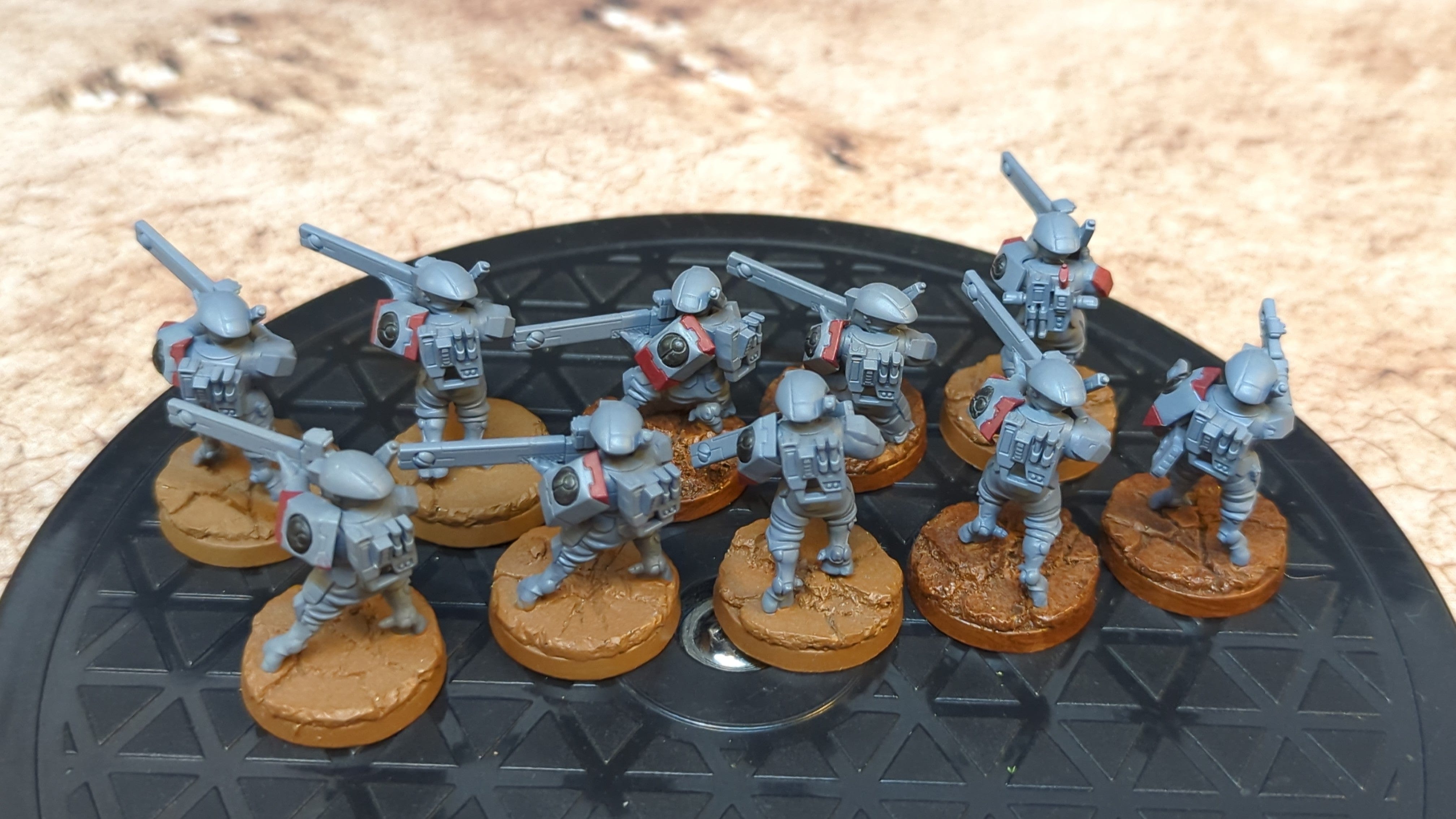 Warhammer 40k T'au Empire Fire Warriors / Breachers x10
