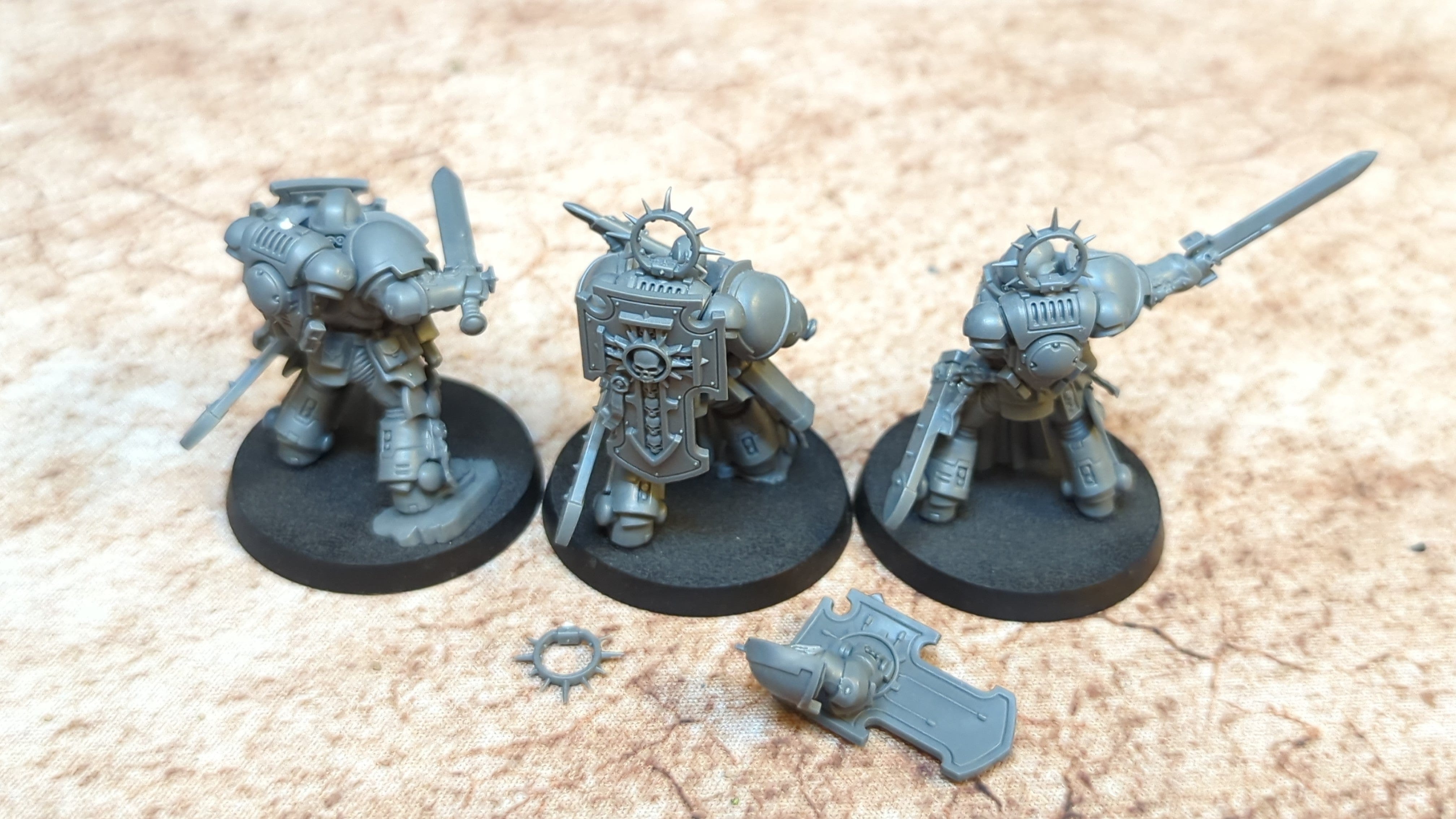 Warhammer 40k Space Marines Bladeguard Veterans x3