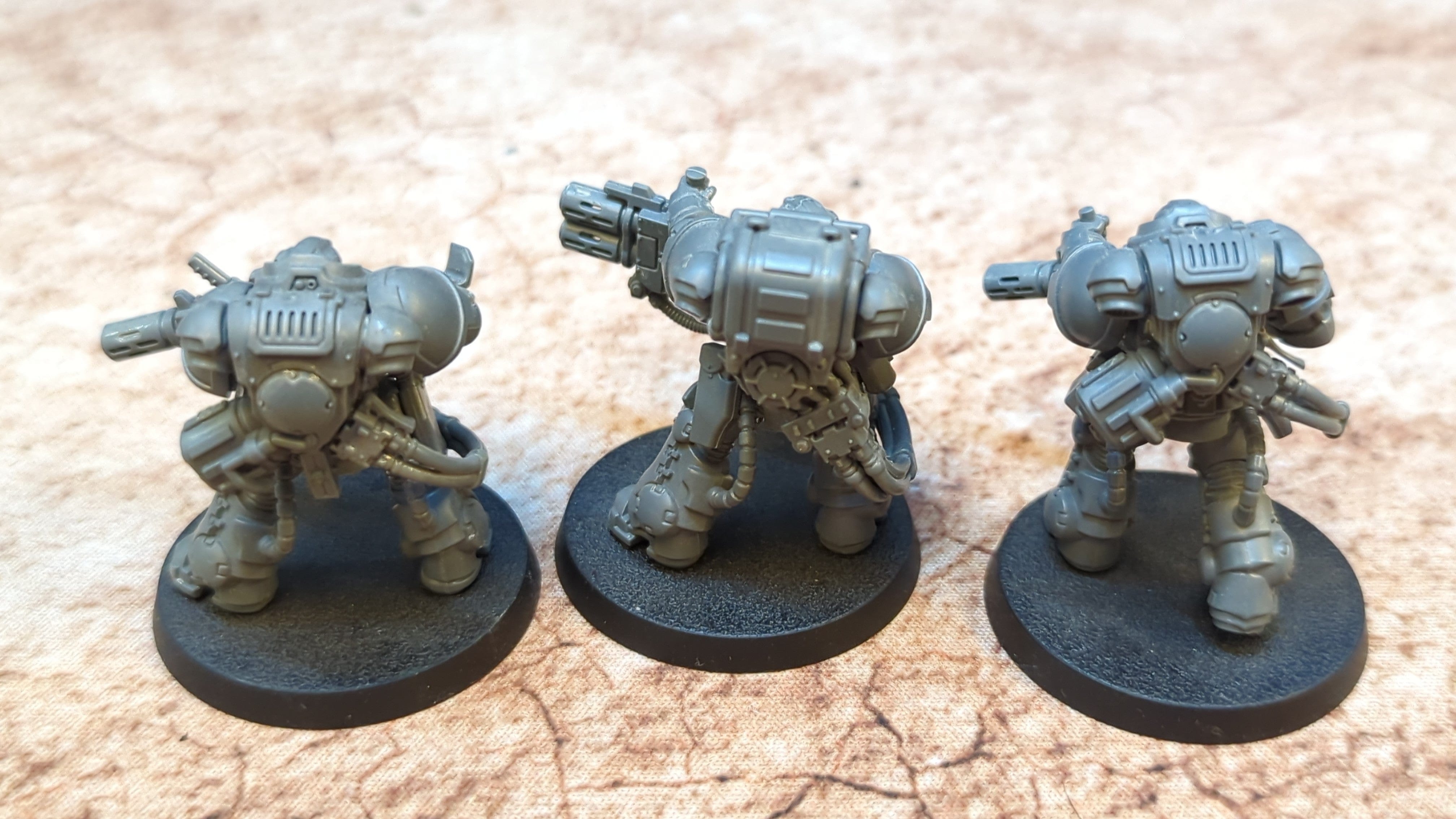 Warhammer 40k Space Marines Primaris Eradicators x3