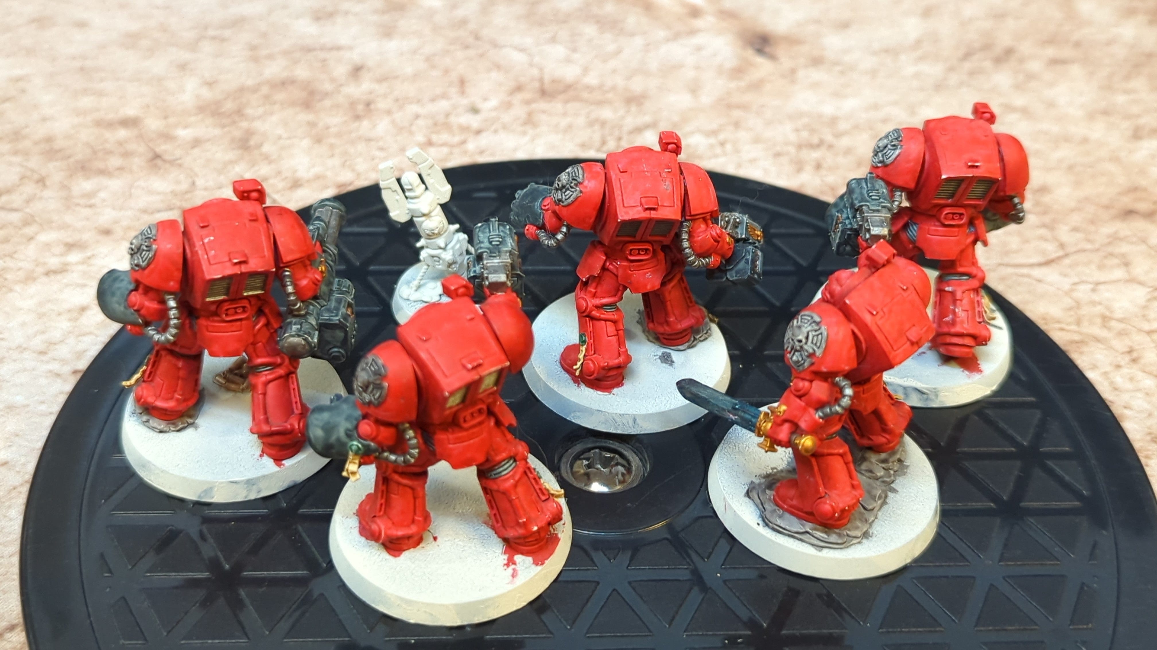 Warhammer 40k Space Marines Terminator Squad x5