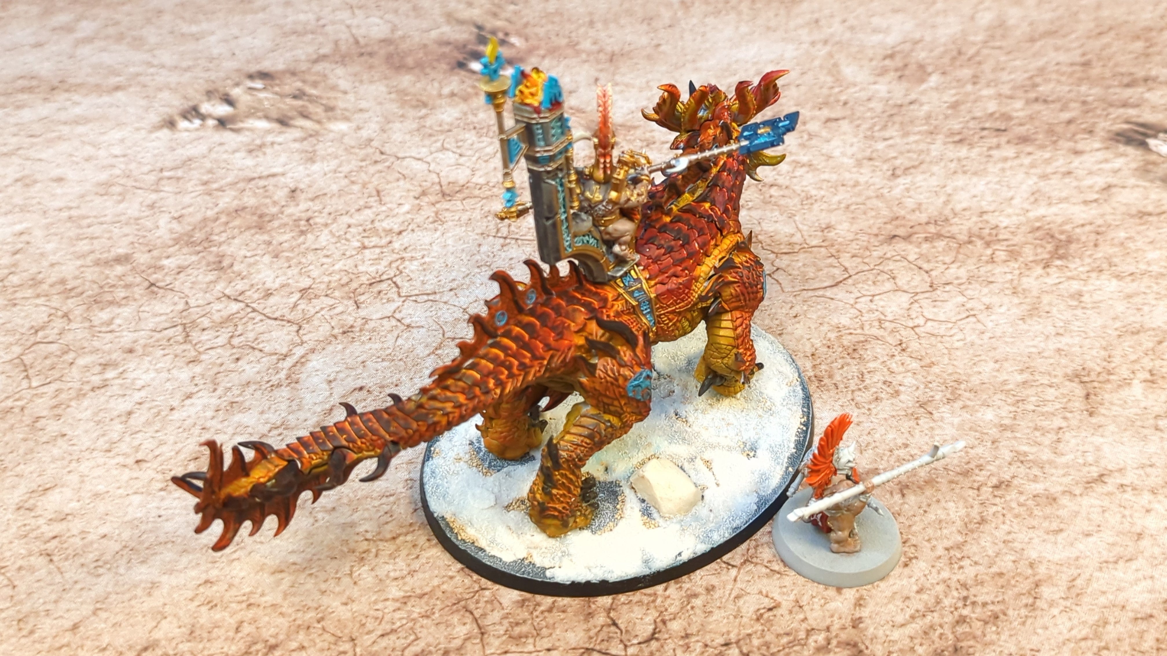 Age of Sigmar Fyreslayers Runefather x1 Painted