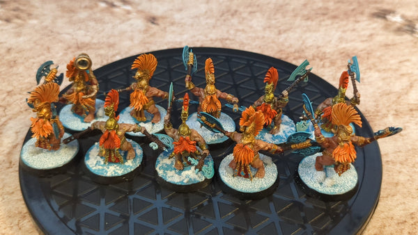Age of Sigmar Fyreslayers Vulkite Berzerkers x10 Painted