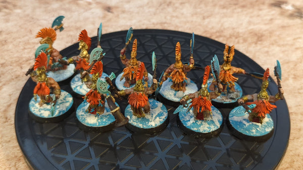 Age of Sigmar Fyreslayers Vulkite Berzerkers x10 Painted
