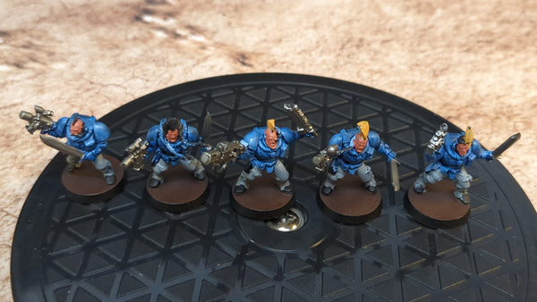 Warhammer 40k Space wolf scout squad x5