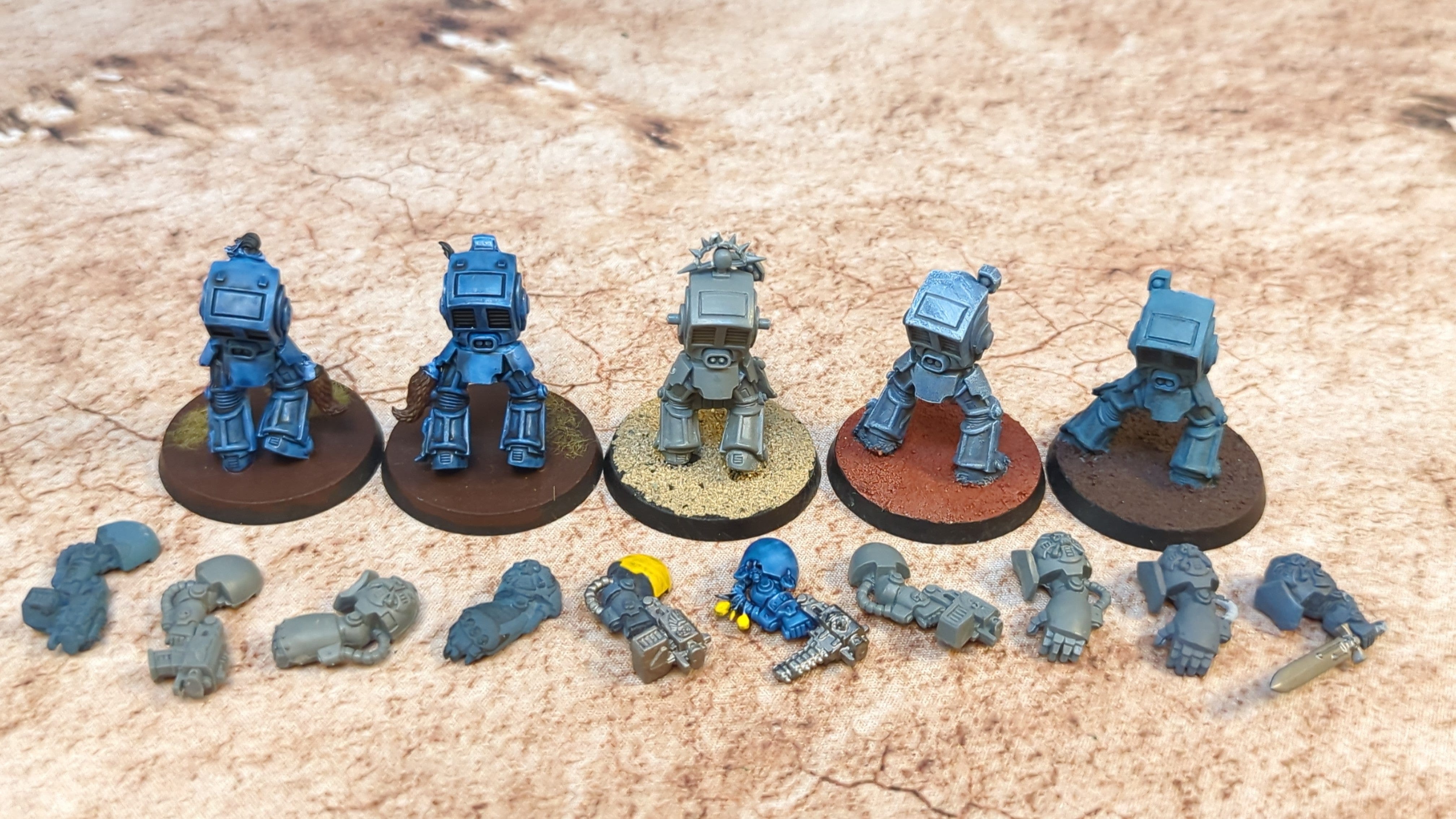 Warhammer 40k Space wolf terminator (oop) x5