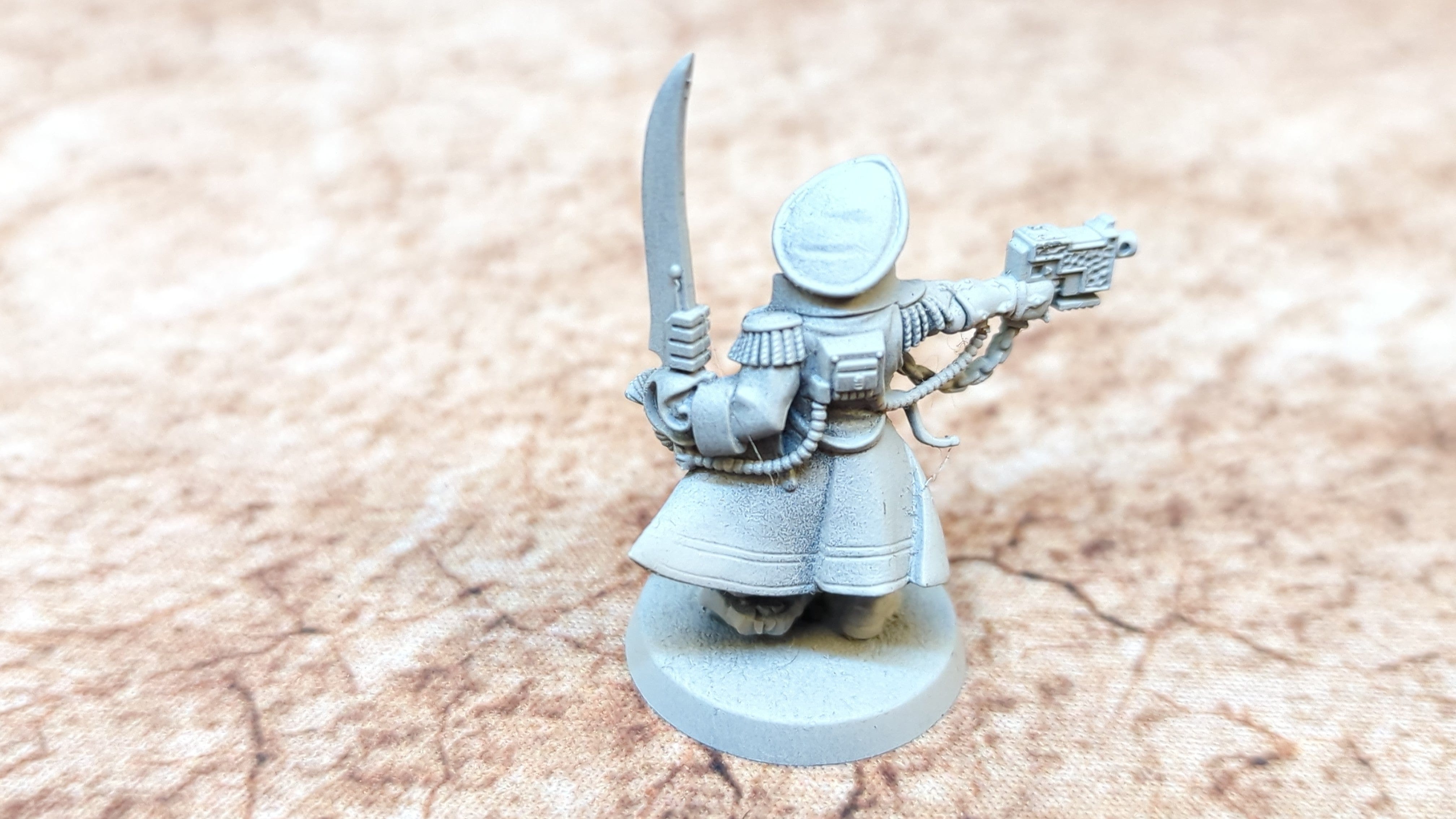 Warhammer 40k Astra Militarum Officio Prefectus Commissar x1