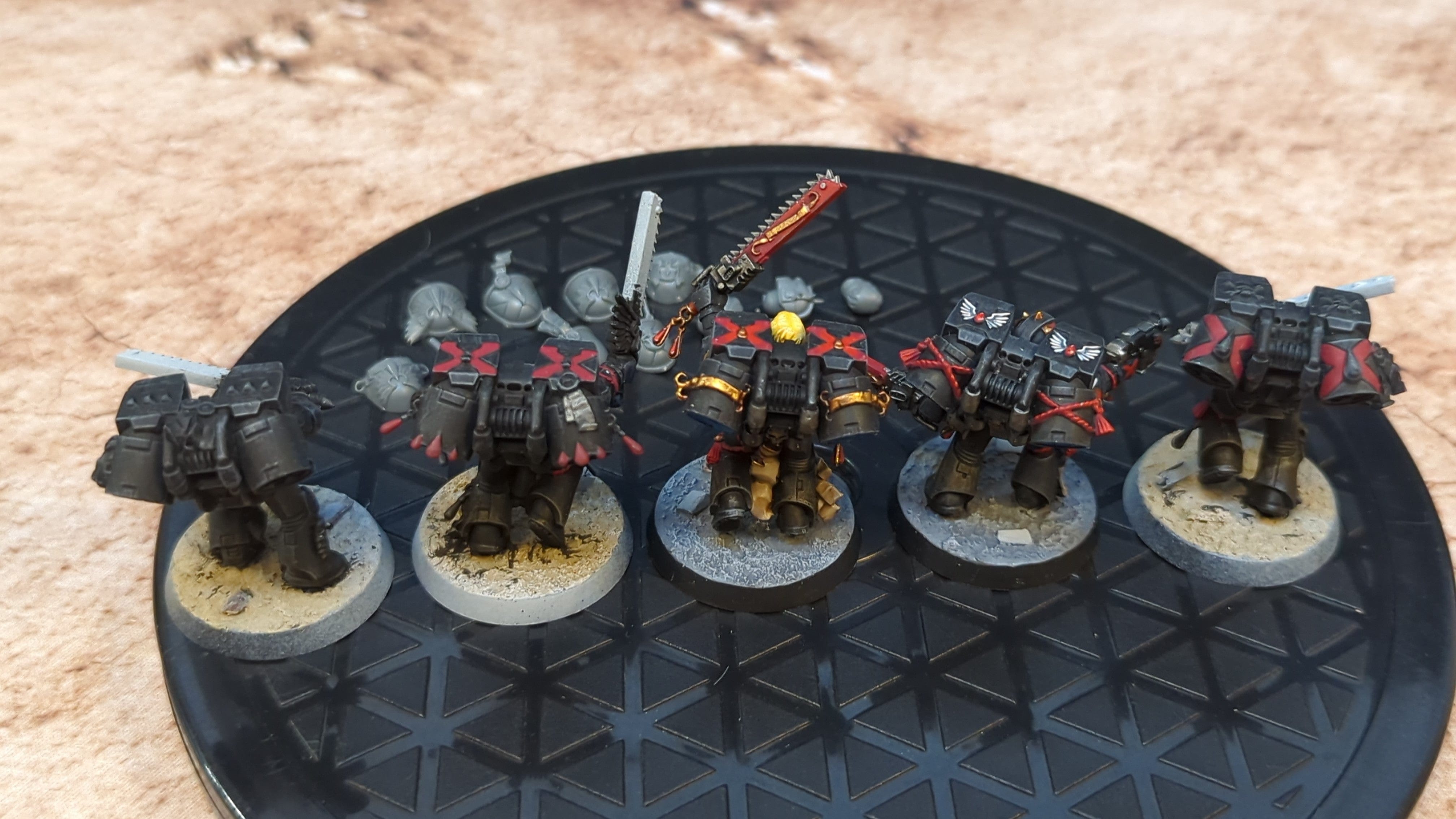Warhammer 40k Death company marine with jump packs x5