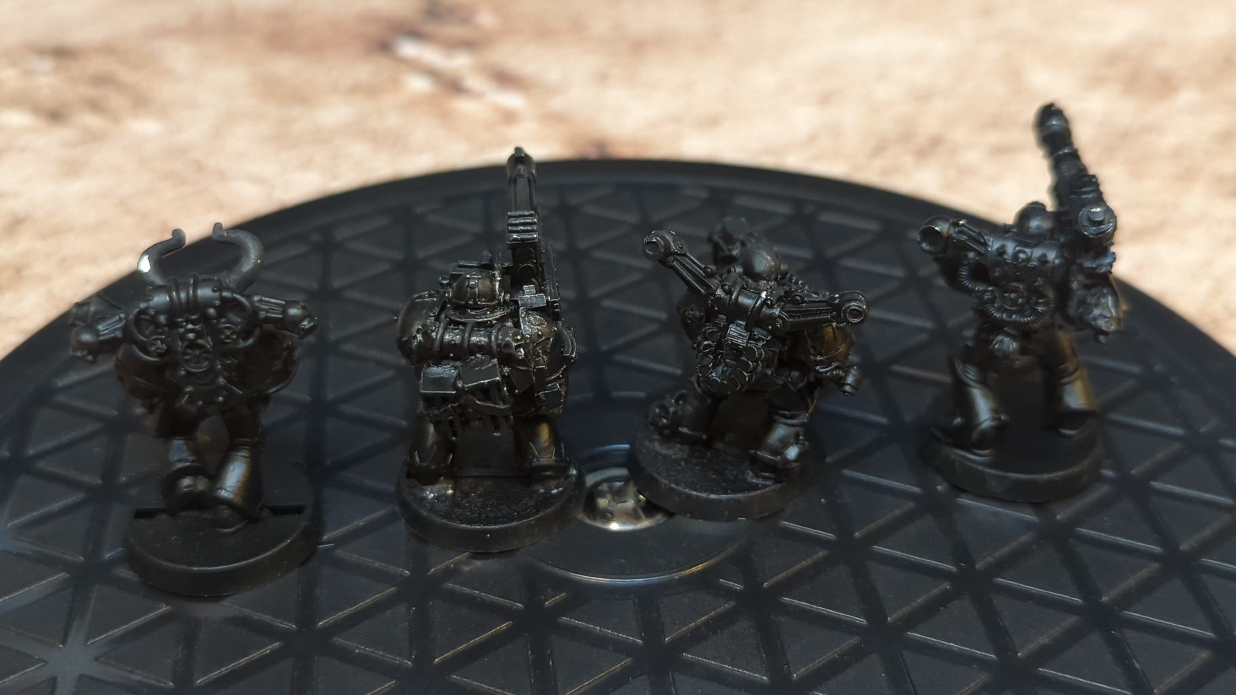 Warhammer 40k Chaos Space Marines Havocs (OOP Metal) x4