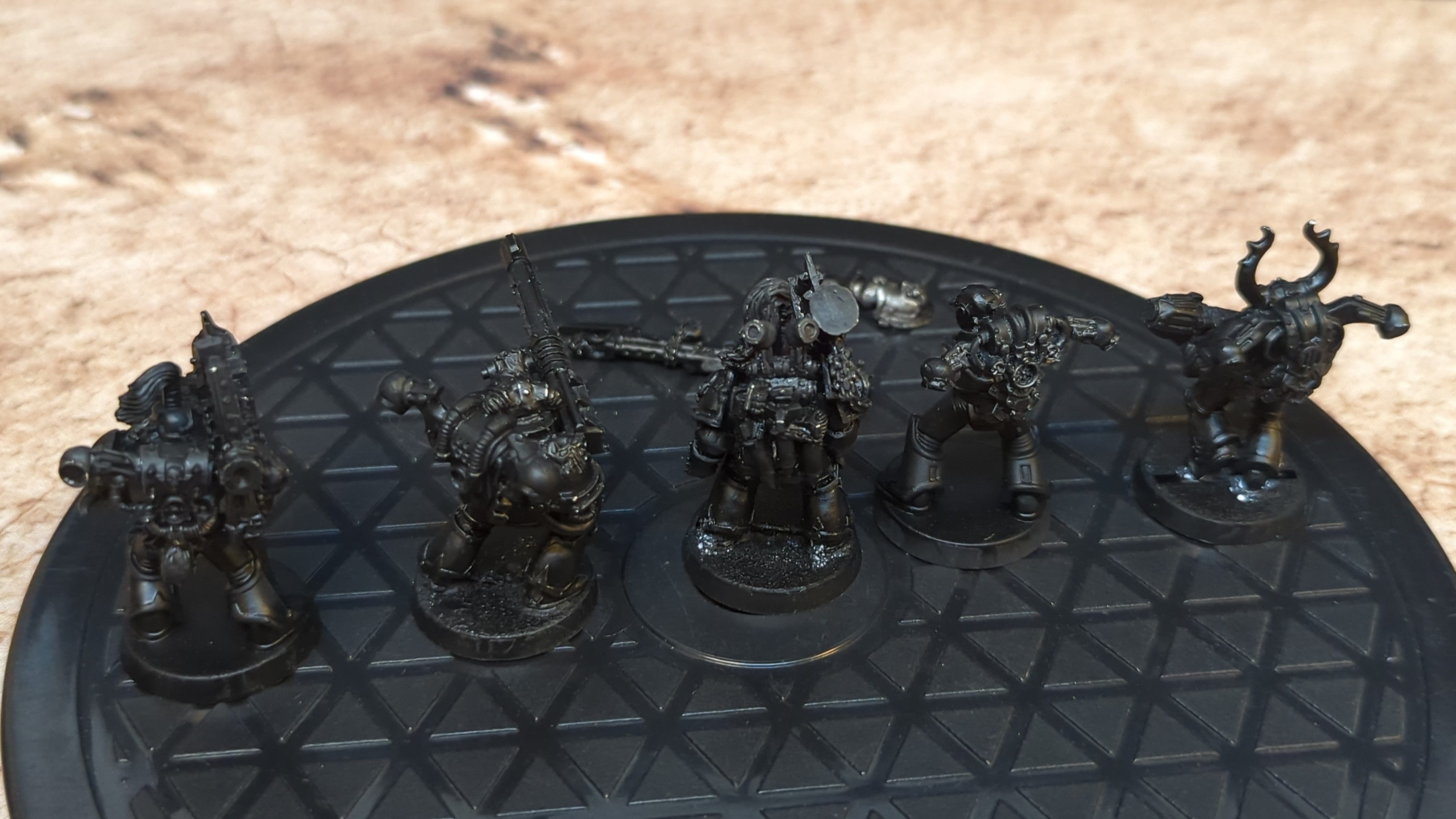 Warhammer 40k Chaos Space Marines Havocs (OOP Metal) x5