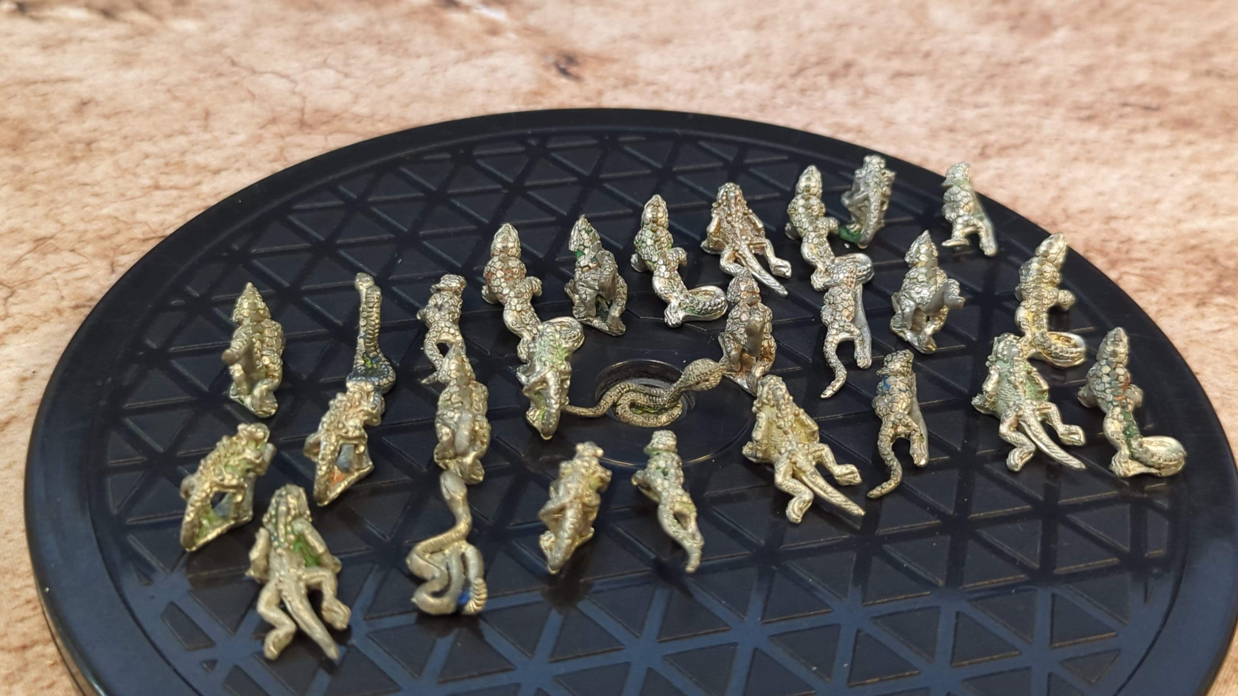 The Old World : Lizardmen : Jungle Swarm (OOP Metal) x9