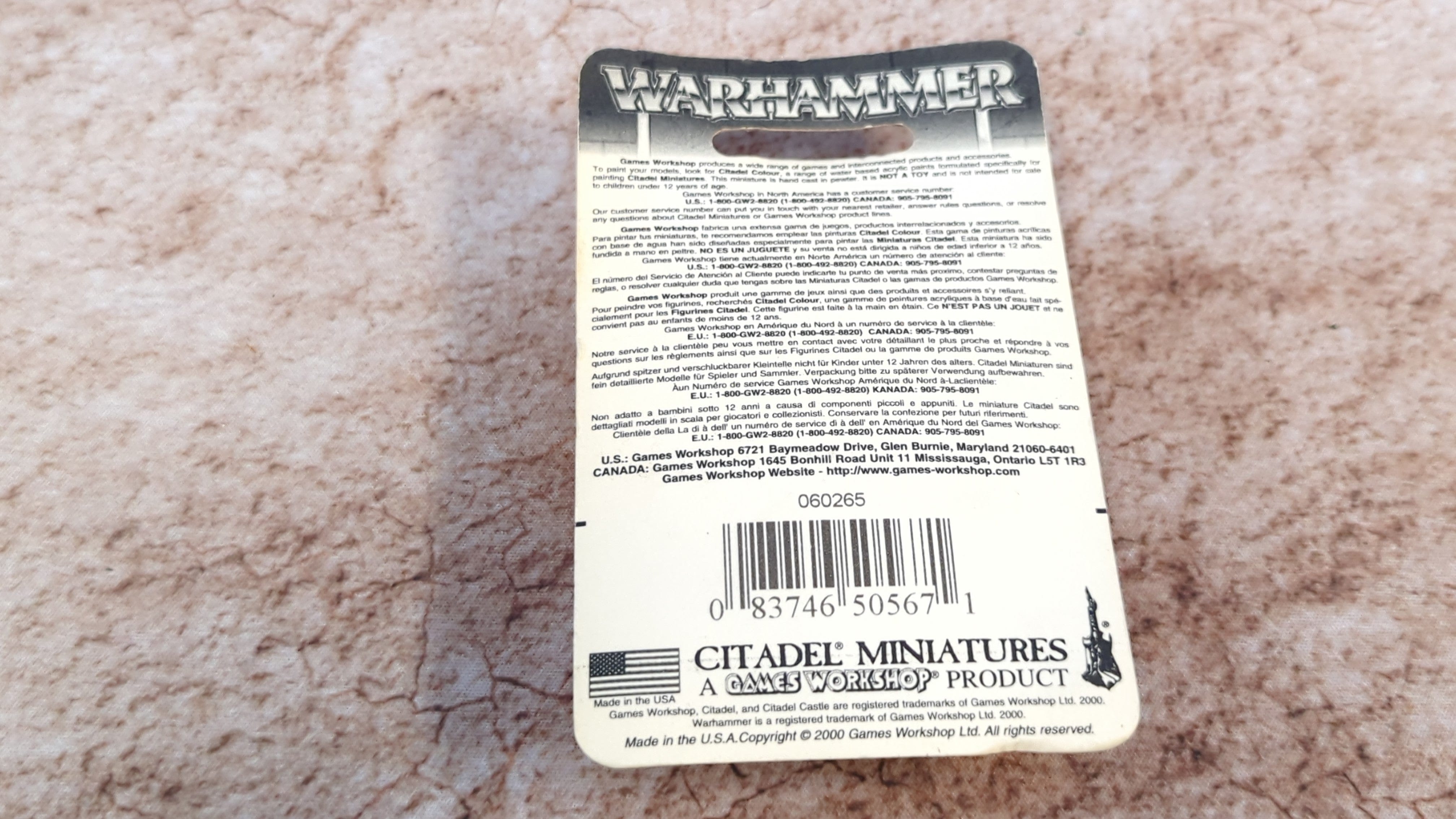 The Old World Warhammer Fantasy Bretonian Men at Arms x2