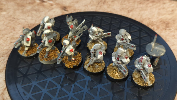 Warhammer 40k T'au Empire Fire Warriors / Breachers x10