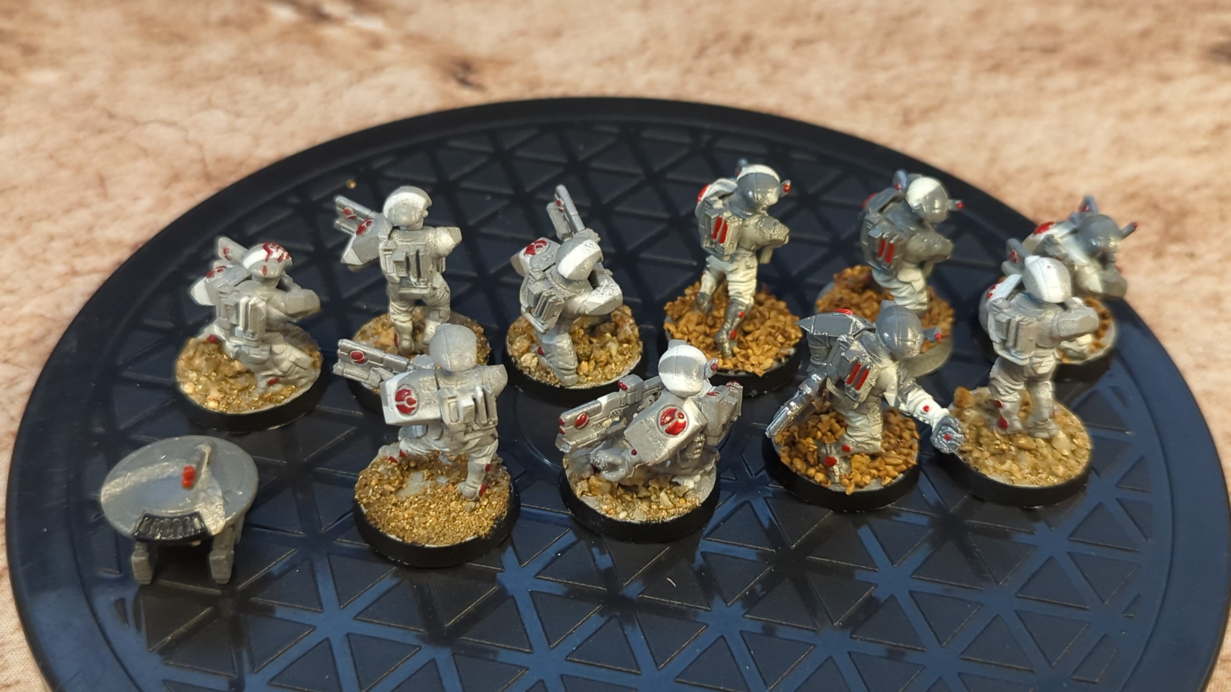 Warhammer 40k T'au Empire Fire Warriors / Breachers x10