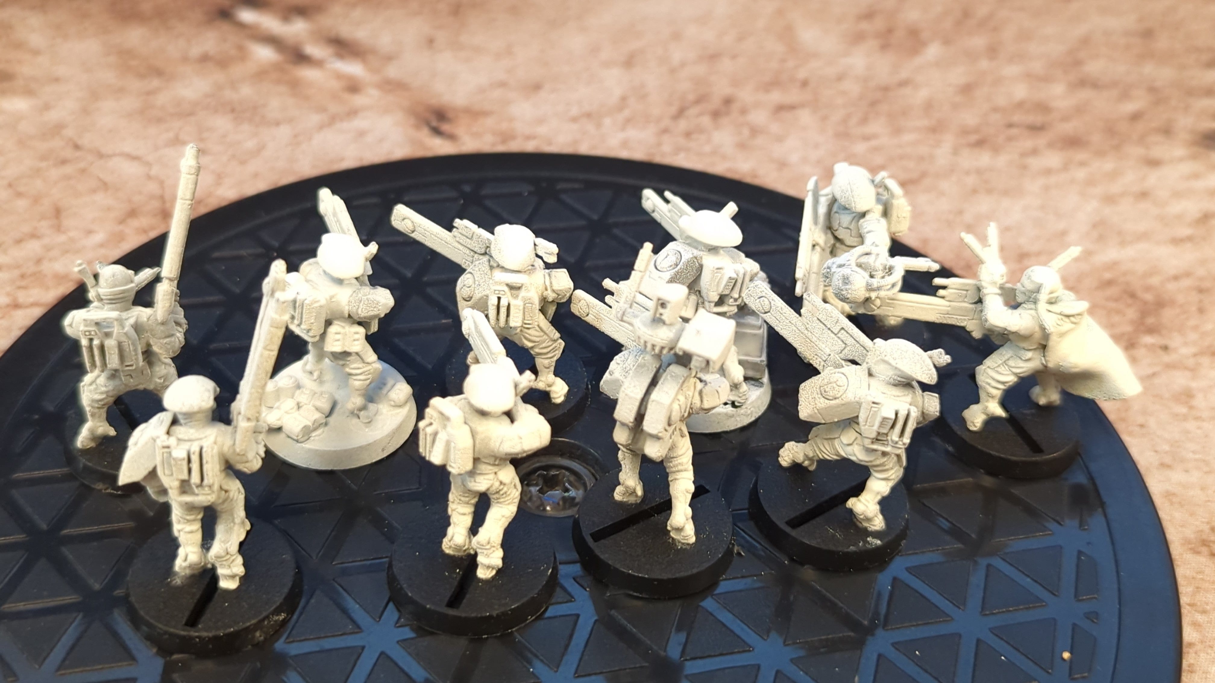 Warhammer 40k T'au Empire Fire Warriors / Breachers x10