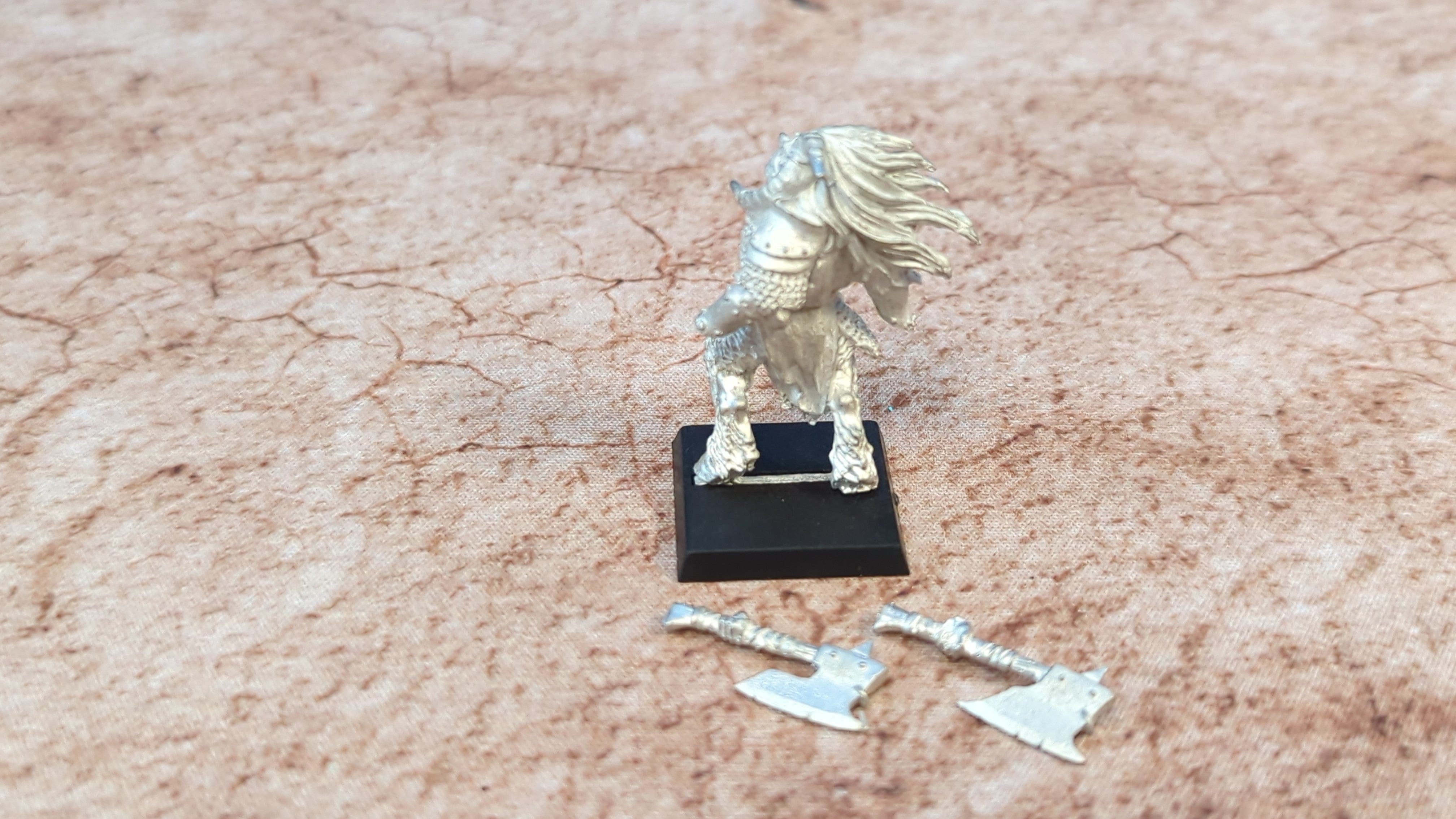 The Old World : Beastmen Beastlord (OOP Metal) x1