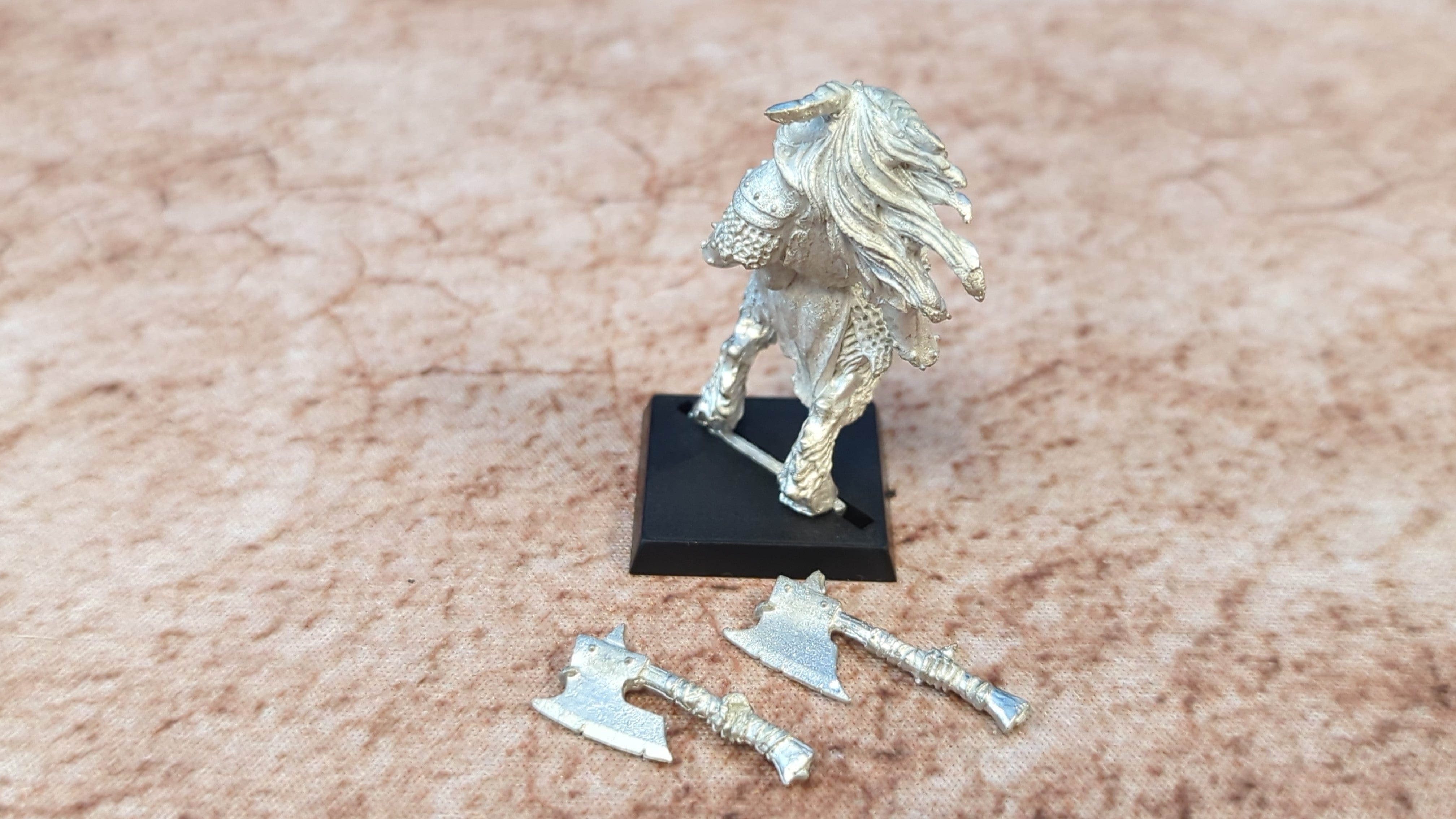 The Old World : Beastmen Beastlord (OOP Metal) x1