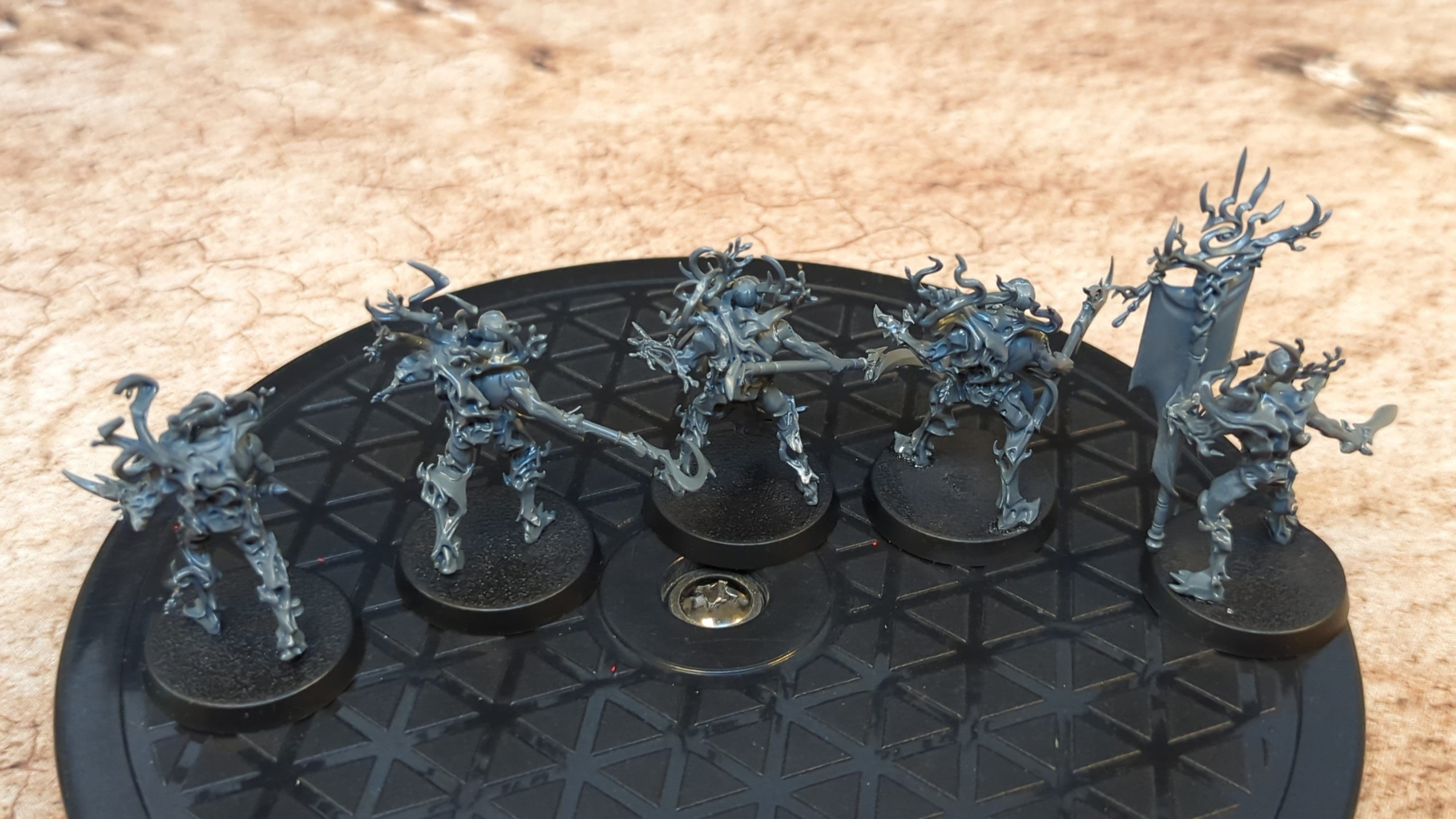 Age of Sigmar Sylvaneth tree-revenants x5