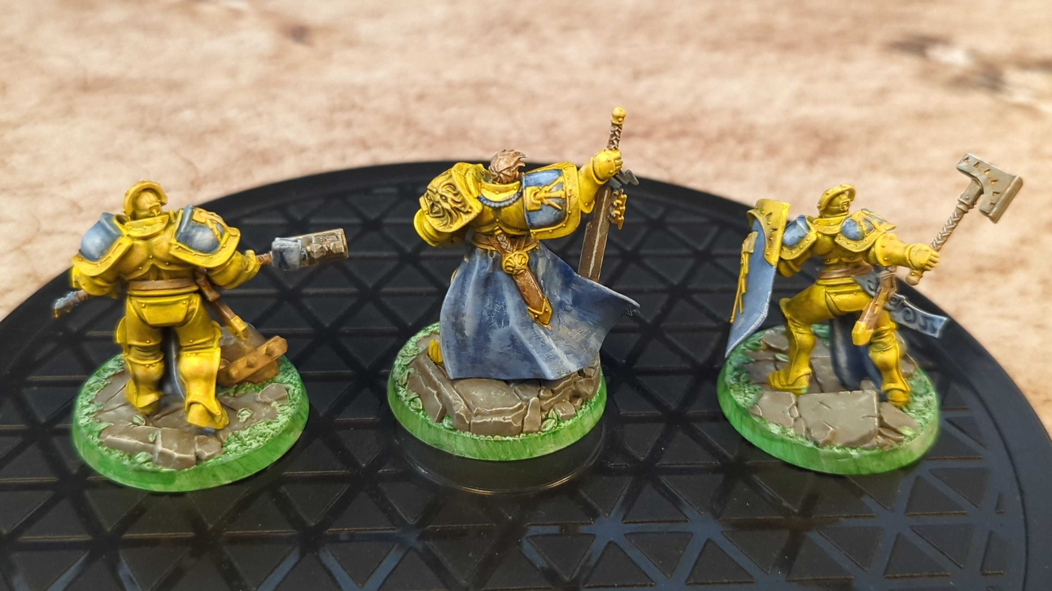 Warhammer Underworlds AOS Steelhearts Champions (Warband only) x3 OOP Painted