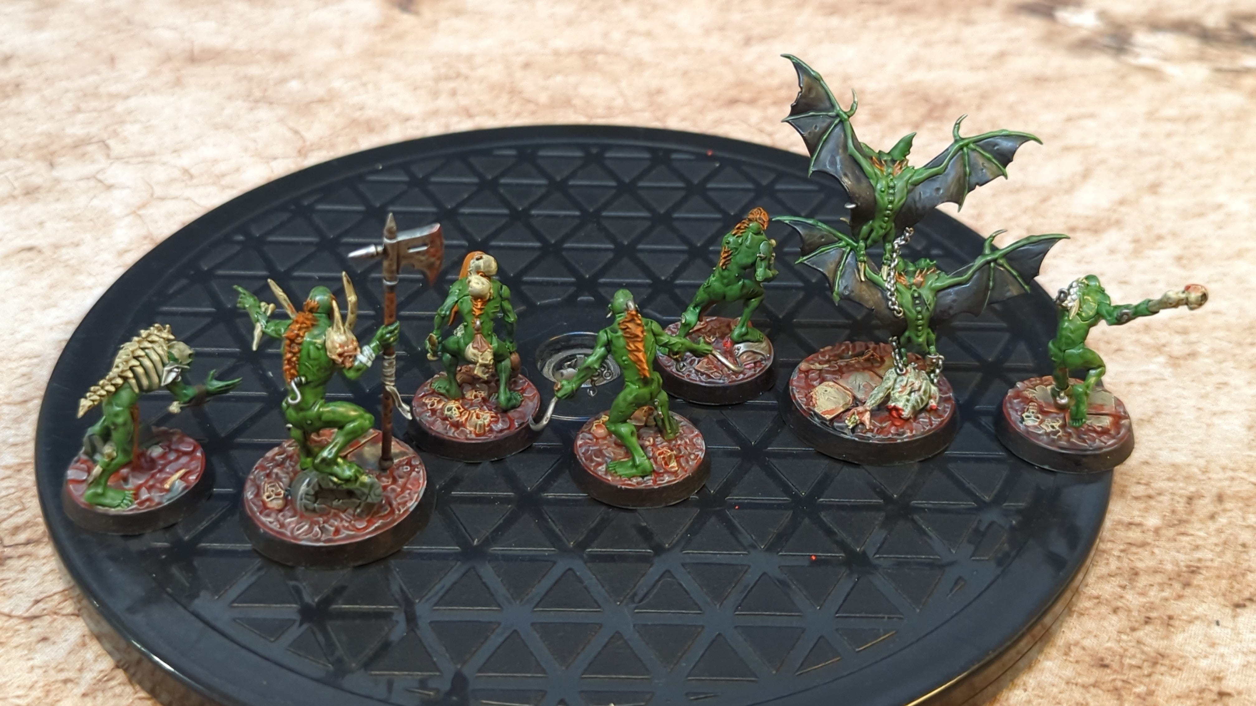 Warhammer Underworlds AOS The Grymwatch x7 Painted