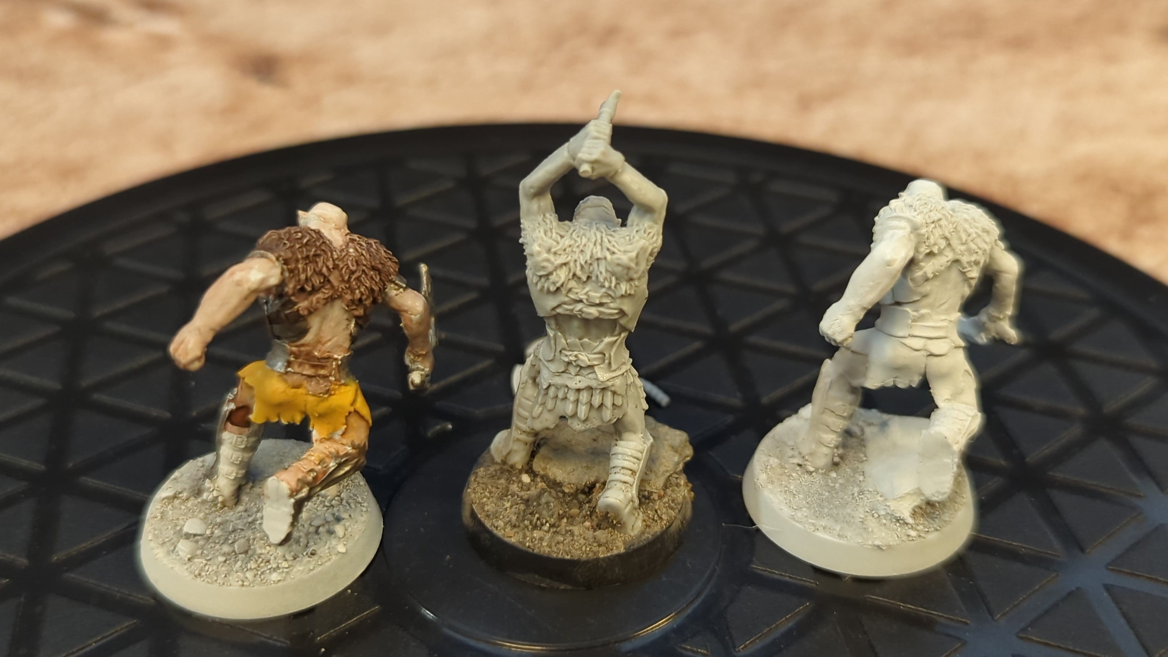 Lord of the Rings Middle-Earth Gundabad Bersekers x3