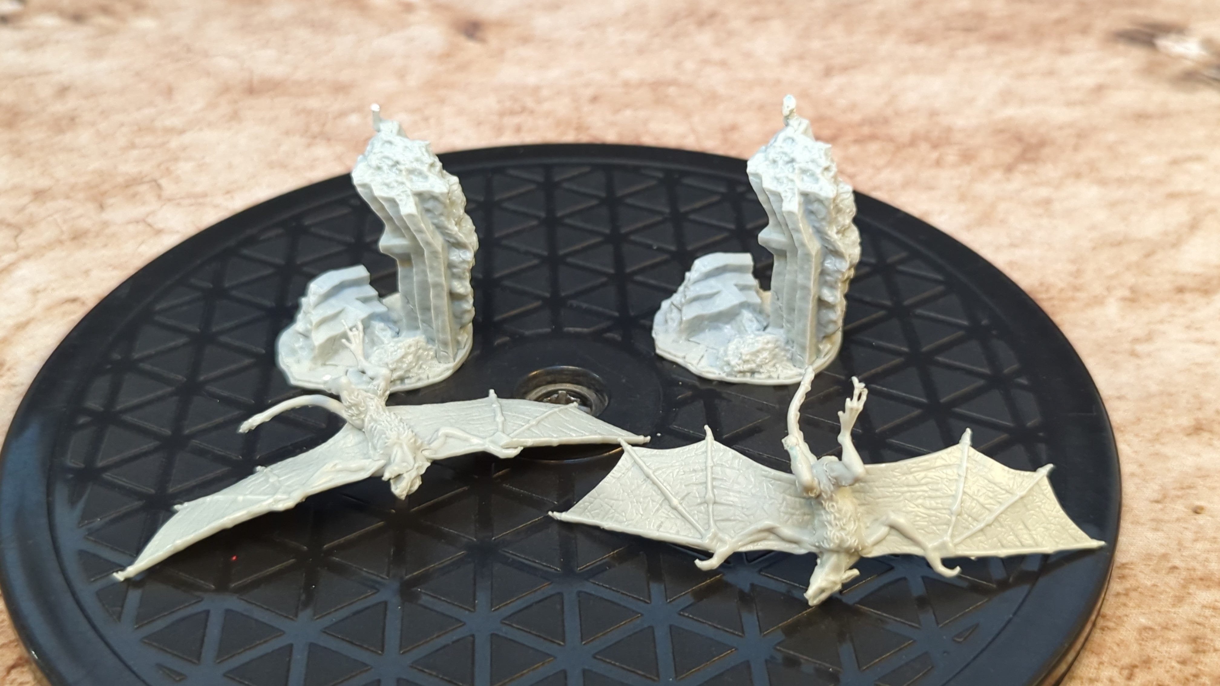 Lord of the Rings Middle-Earth Gundabad War Bats x2