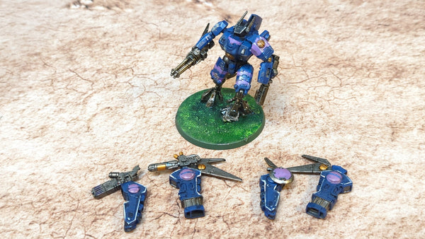 Warhammer 40k T'au Empire Commander x1 Painted